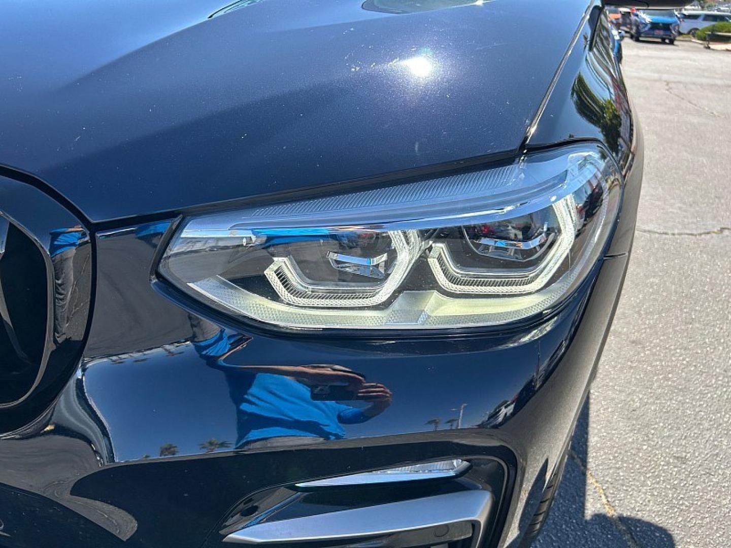 2019 BLACK BMW X3 (5UXTS3C59KL) with an 6-Cyl Turbo 3.0 Liter engine, Auto 8-Spd Stptrnc Spt transmission, located at 412 Auto Vista Drive, Palmdale, 93551, (661) 945-0620, 34.592636, -118.136681- Photo#9
