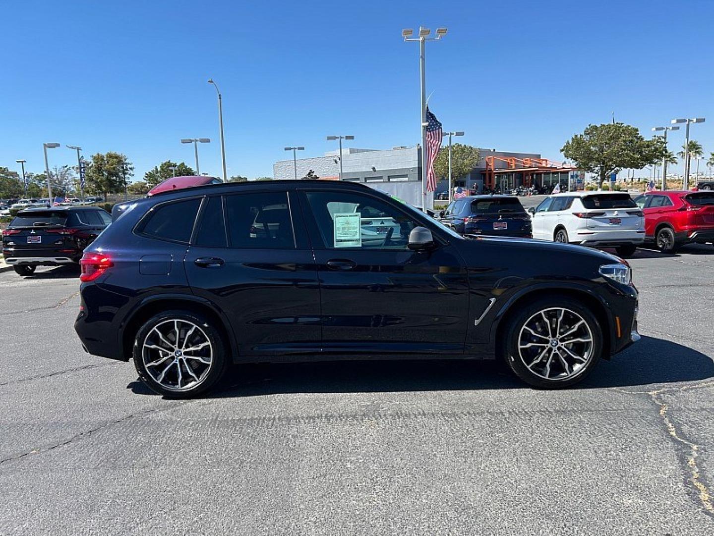 2019 BLACK BMW X3 (5UXTS3C59KL) with an 6-Cyl Turbo 3.0 Liter engine, Auto 8-Spd Stptrnc Spt transmission, located at 412 Auto Vista Drive, Palmdale, 93551, (661) 945-0620, 34.592636, -118.136681- Photo#11