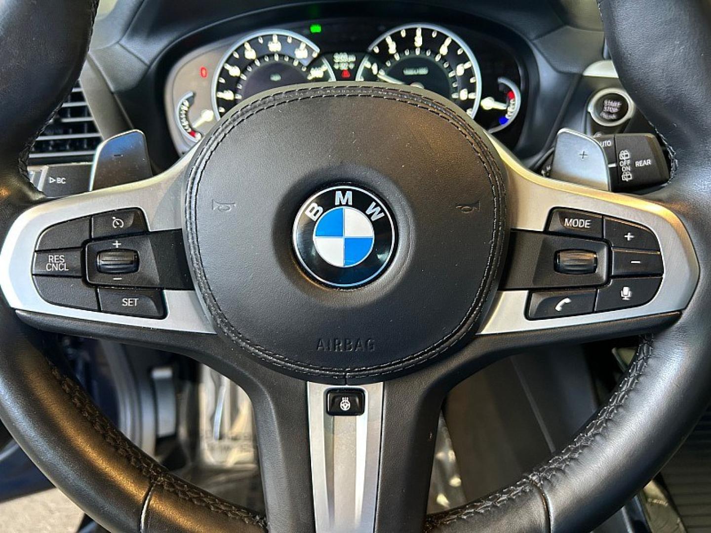 2019 BLACK BMW X3 (5UXTS3C59KL) with an 6-Cyl Turbo 3.0 Liter engine, Auto 8-Spd Stptrnc Spt transmission, located at 412 Auto Vista Drive, Palmdale, 93551, (661) 945-0620, 34.592636, -118.136681- Photo#18