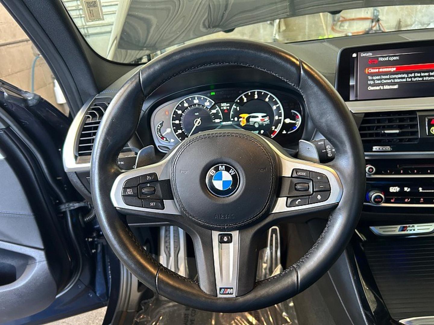 2019 BLACK BMW X3 (5UXTS3C59KL) with an 6-Cyl Turbo 3.0 Liter engine, Auto 8-Spd Stptrnc Spt transmission, located at 412 Auto Vista Drive, Palmdale, 93551, (661) 945-0620, 34.592636, -118.136681- Photo#22