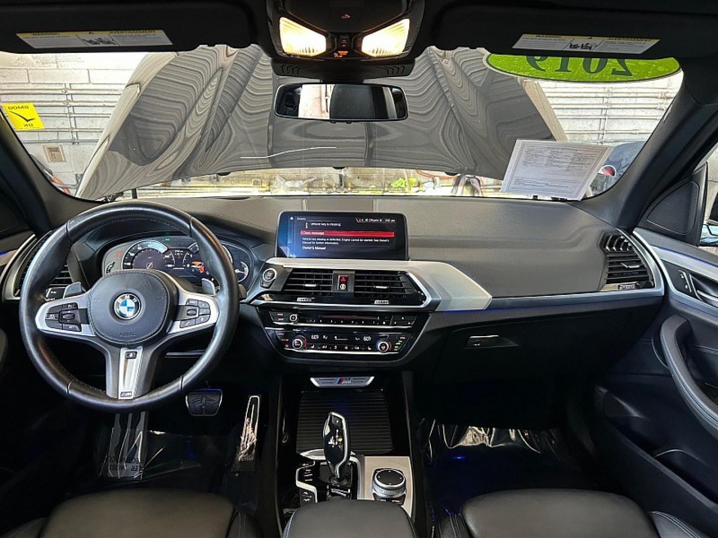 2019 BLACK BMW X3 (5UXTS3C59KL) with an 6-Cyl Turbo 3.0 Liter engine, Auto 8-Spd Stptrnc Spt transmission, located at 412 Auto Vista Drive, Palmdale, 93551, (661) 945-0620, 34.592636, -118.136681- Photo#23
