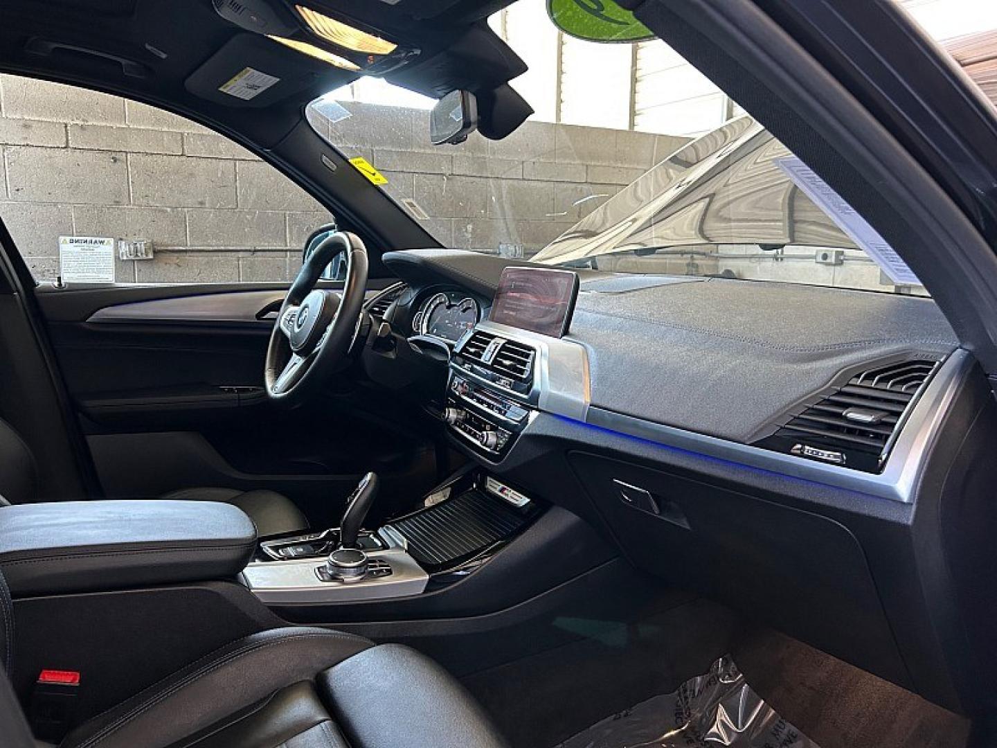 2019 BLACK BMW X3 (5UXTS3C59KL) with an 6-Cyl Turbo 3.0 Liter engine, Auto 8-Spd Stptrnc Spt transmission, located at 412 Auto Vista Drive, Palmdale, 93551, (661) 945-0620, 34.592636, -118.136681- Photo#27