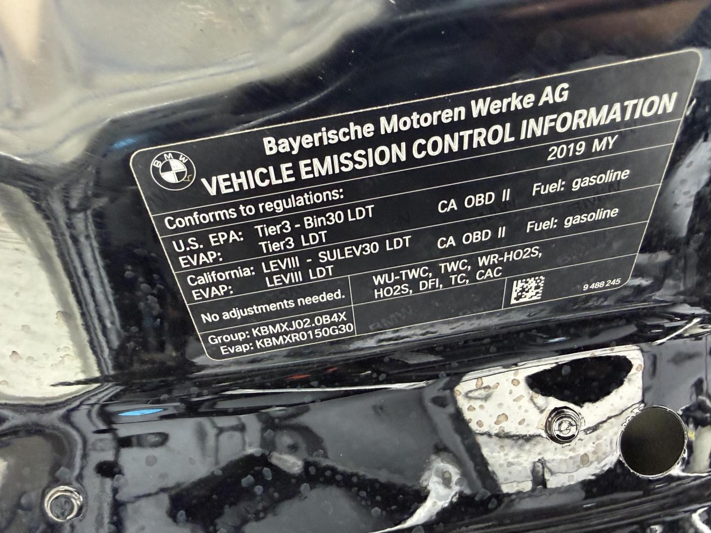 2019 BMW X3 xDrive30i (5UXTR7C54KL) with an 2.0L L4 DOHC 16V engine, 8A transmission, located at 30 S. Berkeley Avenue, Pasadena, CA, 91107, (626) 248-7567, 34.145447, -118.109398- Photo#22