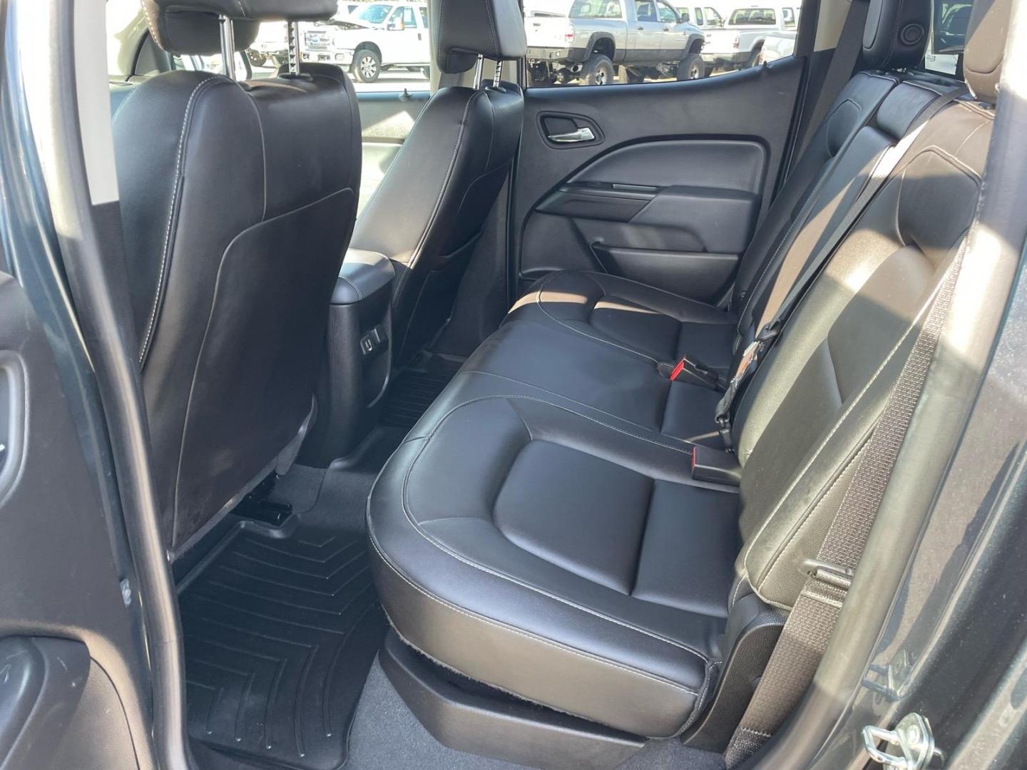 2019 Satin Steel Metallic Chevrolet Colorado Z71 (1GCPTDE18K1) with an 2.8L Duramax 2.8L Diesel Turbo I4 181hp 369ft. lbs. Common Rail Direct Injection engine, 6-Speed Shiftable Automatic transmission, located at 800 Riverside Ave, Roseville, CA, 95678, 916-773-4549 & Toll Free: 866-719-4393, 38.732265, -121.291039 - DURAMAX DIESEL CREW CAB 4X4 Z-71 ONE OWNER LEATHER - Photo#12