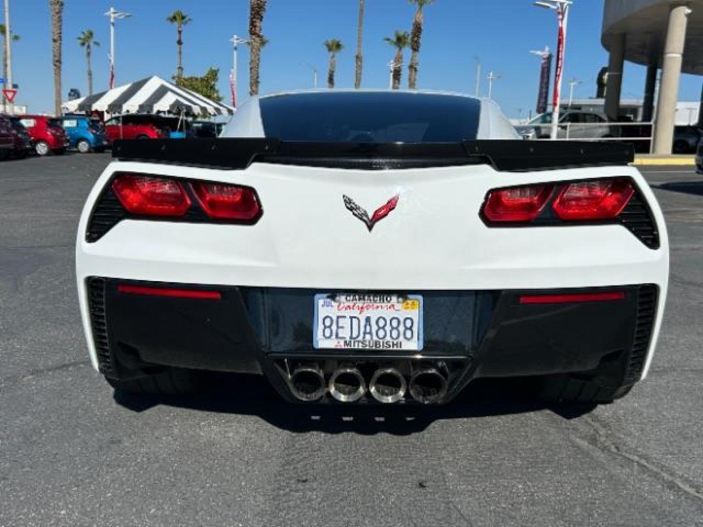 2019 WHITE Chevrolet Corvette (1G1YW2D79K5) with an V8 6.2 Liter engine, located at 412 Auto Vista Drive, Palmdale, 93551, (661) 945-0620, 34.592636, -118.136681 - Photo#1
