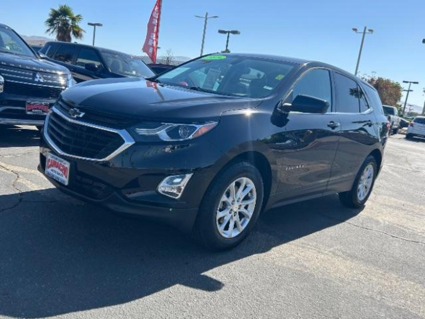 2019 BLACK Chevrolet Equinox (2GNAXKEV8K6) with an 4-Cyl Turbo 1.5 Liter engine, Automatic 6-Spd w/Overdrive transmission, located at 412 Auto Vista Drive, Palmdale, 93551, (661) 945-0620, 34.592636, -118.136681 - Photo#2