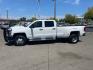 2019 Summit White Chevrolet Silverado 3500HD Work Truck (1GC4KVCY0KF) with an 6.6L Duramax 6.6L Biodiesel Turbo V8 445hp 910ft. lbs. Common Rail Direct Injection engine, Allison 1000 6-Speed Shiftable Automatic transmission, located at 800 Riverside Ave, Roseville, CA, 95678, 916-773-4549 & Toll Free: 866-719-4393, 38.732265, -121.291039 - DURAMAX DIESEL CREW CAB DUALLY 4X4 DIESEL ALLISON TRANSMISSION SERVICE RECORDS ON CLEAN CARFAX- Photo#5