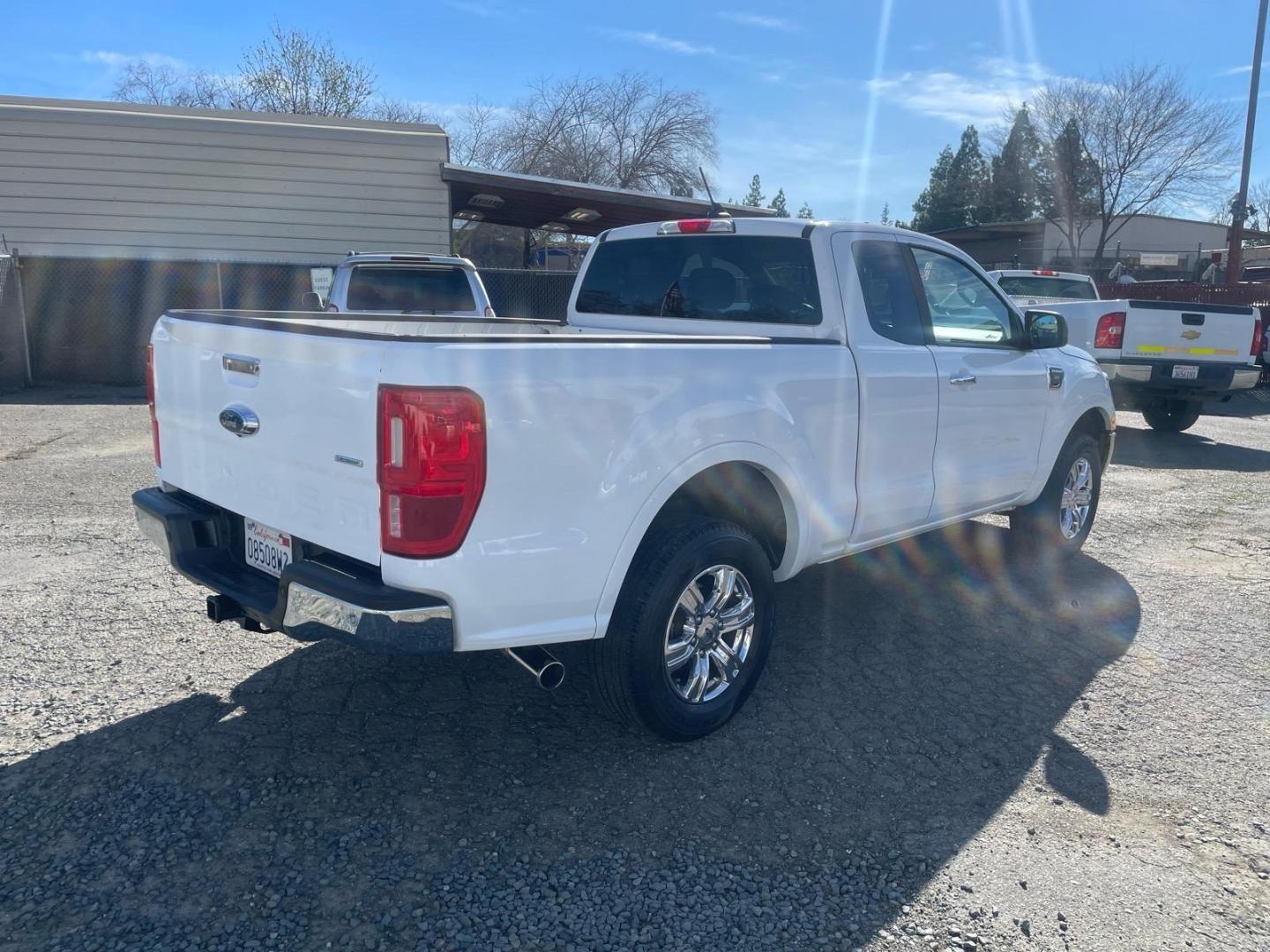 2019 Oxford White Ford Ranger XLT (1FTER1EH5KL) with an 2.3L EcoBoost 2.3L Turbo I4 270hp 310ft. lbs. Direct Injection engine, 10-Speed Shiftable Automatic transmission, located at 800 Riverside Ave, Roseville, CA, 95678, 916-773-4549 & Toll Free: 866-719-4393, 38.732265, -121.291039 - SUPER CAB ECOBOOST SERVICE RECORDS ON CLEAN CARFAX- Photo#4