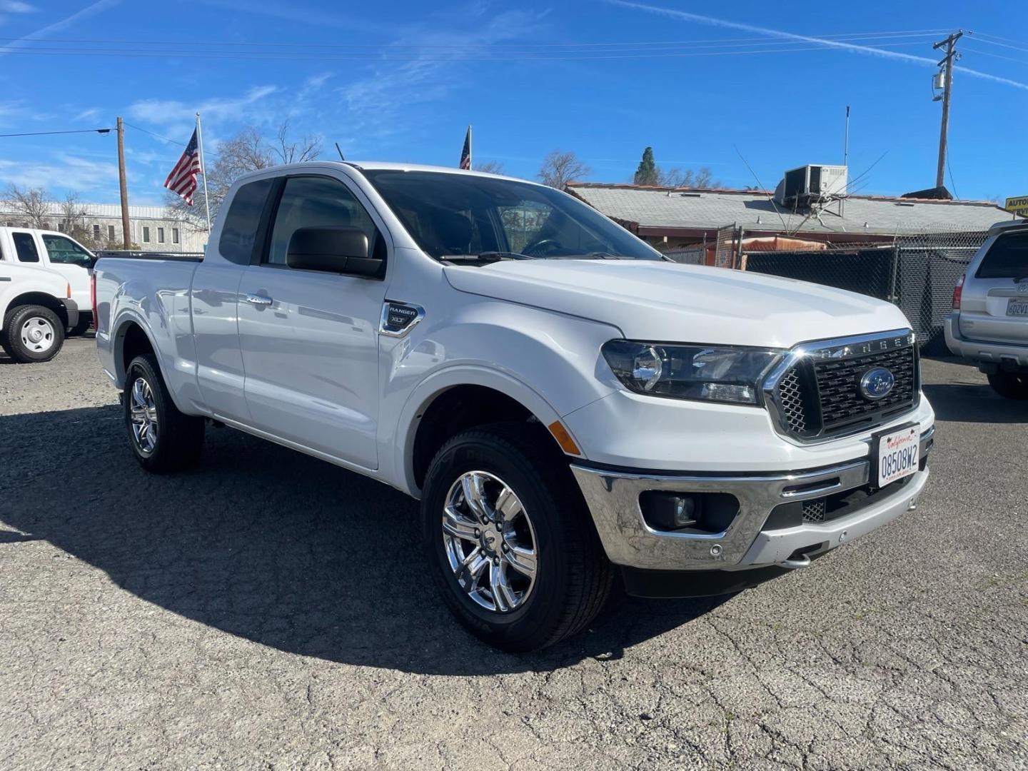 2019 Oxford White Ford Ranger XLT (1FTER1EH5KL) with an 2.3L EcoBoost 2.3L Turbo I4 270hp 310ft. lbs. Direct Injection engine, 10-Speed Shiftable Automatic transmission, located at 800 Riverside Ave, Roseville, CA, 95678, 916-773-4549 & Toll Free: 866-719-4393, 38.732265, -121.291039 - SUPER CAB ECOBOOST SERVICE RECORDS ON CLEAN CARFAX- Photo#6