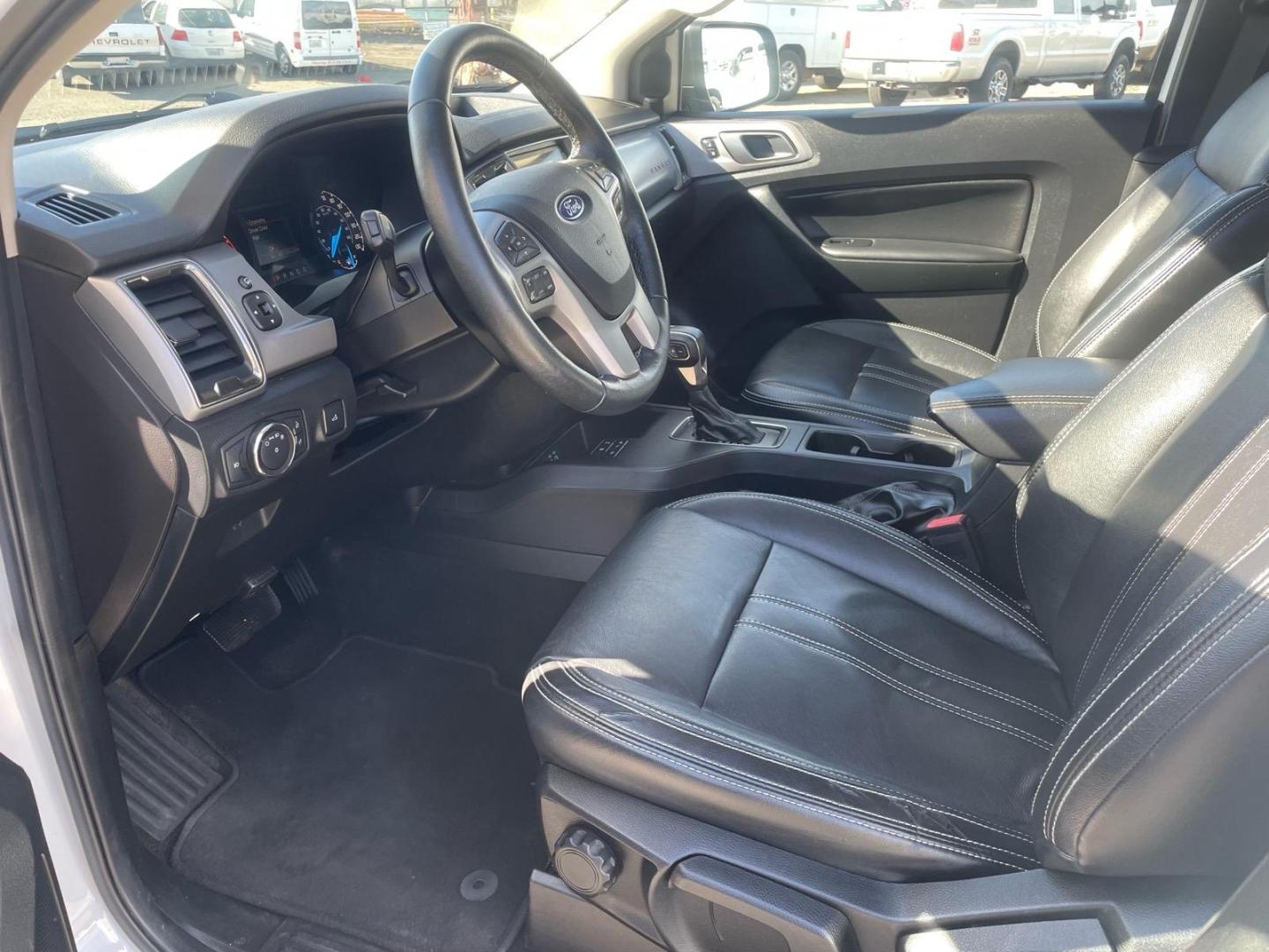 2019 Oxford White Ford Ranger XLT (1FTER1EH5KL) with an 2.3L EcoBoost 2.3L Turbo I4 270hp 310ft. lbs. Direct Injection engine, 10-Speed Shiftable Automatic transmission, located at 800 Riverside Ave, Roseville, CA, 95678, 916-773-4549 & Toll Free: 866-719-4393, 38.732265, -121.291039 - SUPER CAB ECOBOOST SERVICE RECORDS ON CLEAN CARFAX- Photo#8
