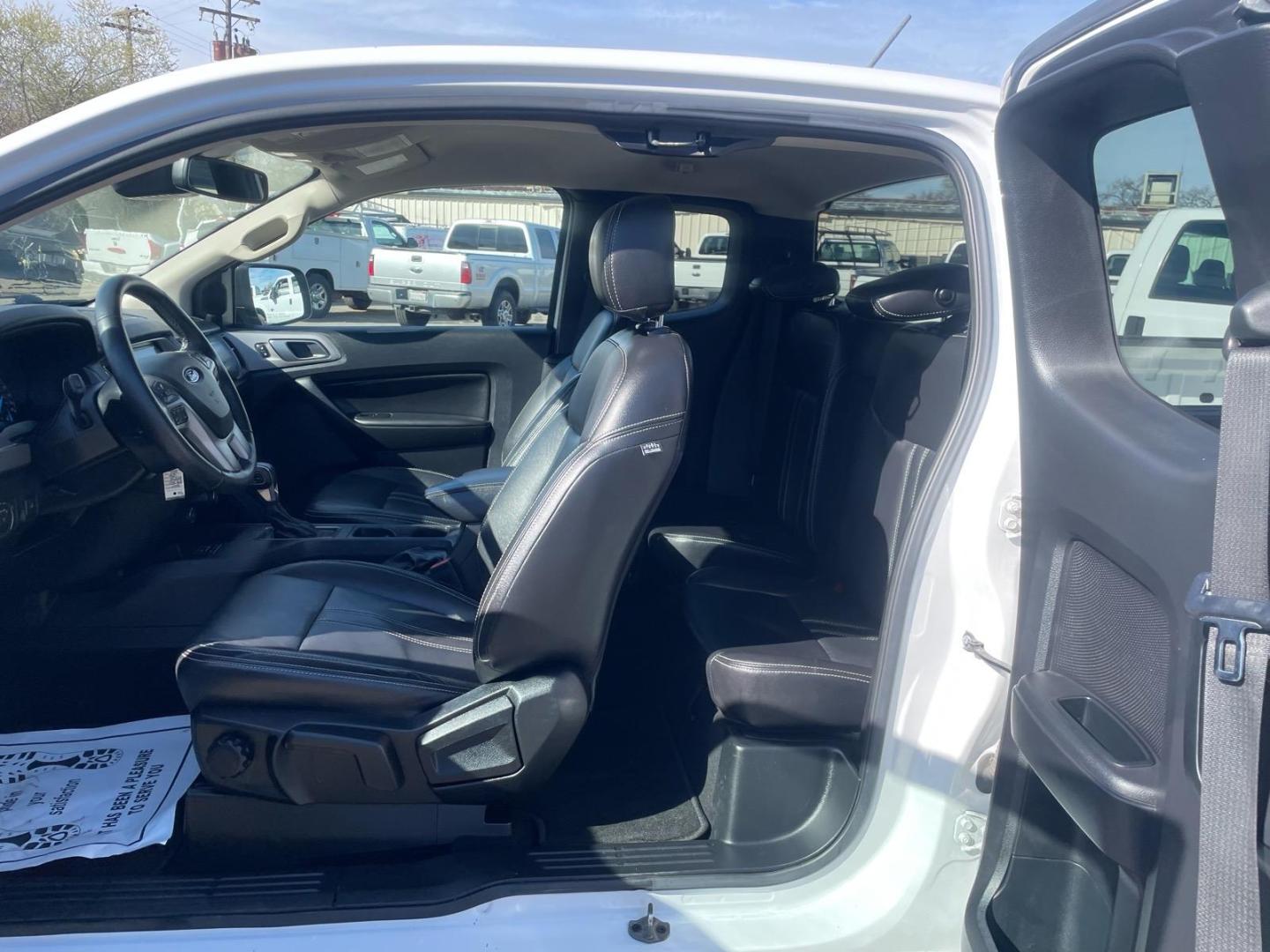 2019 Oxford White Ford Ranger XLT (1FTER1EH5KL) with an 2.3L EcoBoost 2.3L Turbo I4 270hp 310ft. lbs. Direct Injection engine, 10-Speed Shiftable Automatic transmission, located at 800 Riverside Ave, Roseville, CA, 95678, 916-773-4549 & Toll Free: 866-719-4393, 38.732265, -121.291039 - SUPER CAB ECOBOOST SERVICE RECORDS ON CLEAN CARFAX- Photo#9