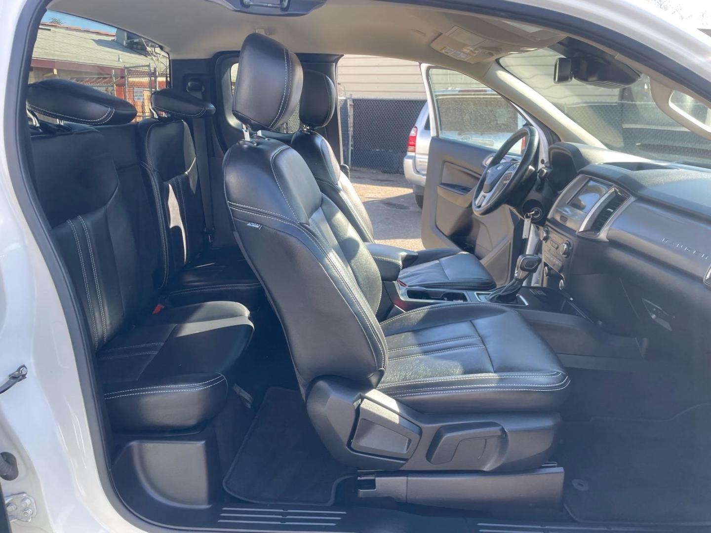 2019 Oxford White Ford Ranger XLT (1FTER1EH5KL) with an 2.3L EcoBoost 2.3L Turbo I4 270hp 310ft. lbs. Direct Injection engine, 10-Speed Shiftable Automatic transmission, located at 800 Riverside Ave, Roseville, CA, 95678, 916-773-4549 & Toll Free: 866-719-4393, 38.732265, -121.291039 - SUPER CAB ECOBOOST SERVICE RECORDS ON CLEAN CARFAX- Photo#11