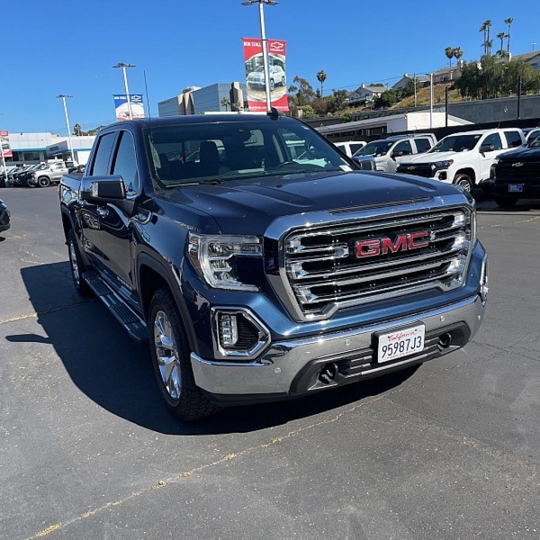 2019 BLUE GMC Sierra 1500 4WD (3GTU9DED4KG) , Automatic transmission, located at 412 Auto Vista Drive, Palmdale, 93551, (661) 945-0620, 34.592636, -118.136681- Photo#1