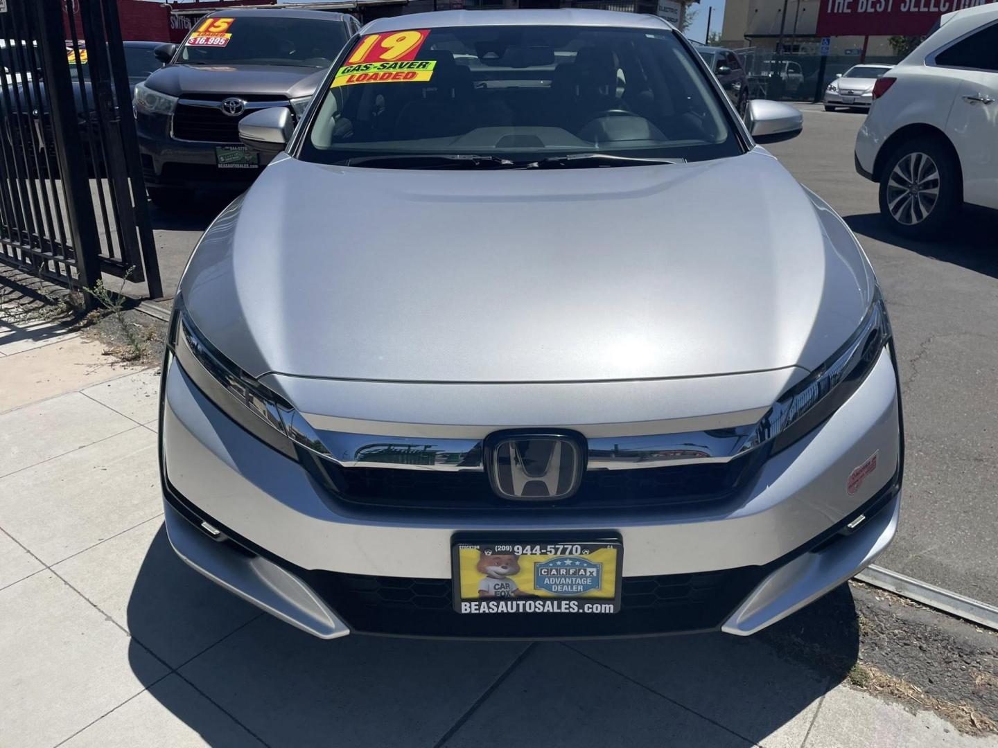 2019 Honda Clarity Touring Plug-In Hybrid (JHMZC5F3XKC) with an 1.5L L4 DOHC 16V HYBRID engine, CVT transmission, located at 744 E Miner Ave, Stockton, CA, 95202, (209) 944-5770, 37.956863, -121.282082 - PLUS TAXES AND FEES NO CHARGER AVAILABLE - Photo#2