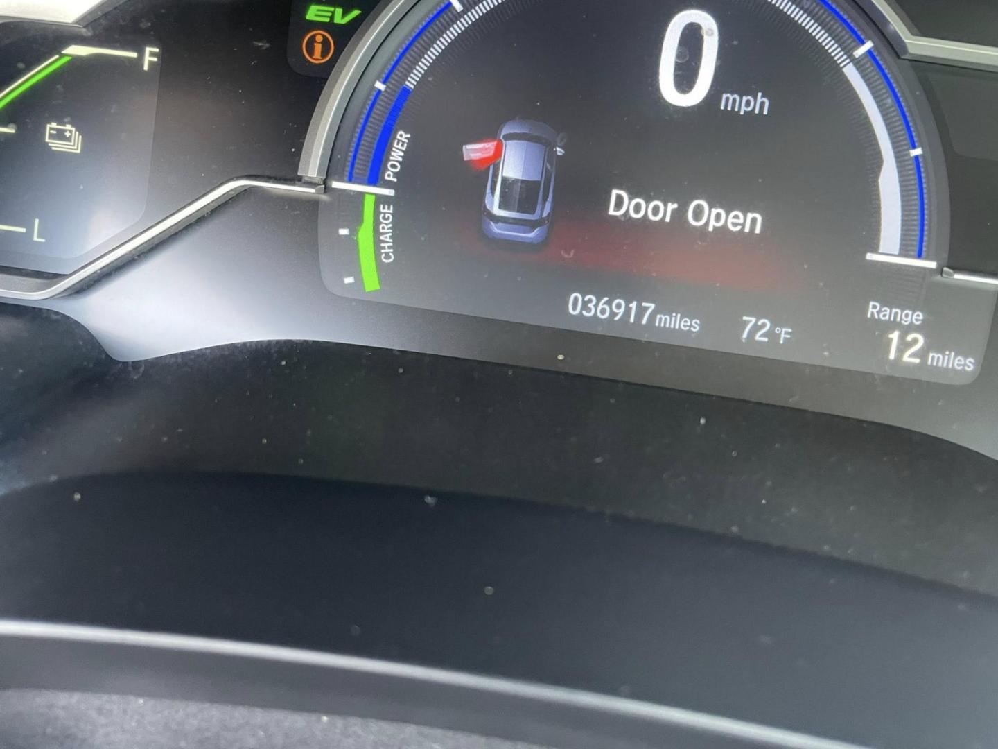 2019 Honda Clarity Plug-In Hybrid (JHMZC5F10KC) with an 1.5L L4 DOHC 16V HYBRID engine, CVT transmission, located at 744 E Miner Ave, Stockton, CA, 95202, (209) 944-5770, 37.956863, -121.282082 - PLUS TAXES AND FEES NO CHARGER AVAILABLE - Photo#12