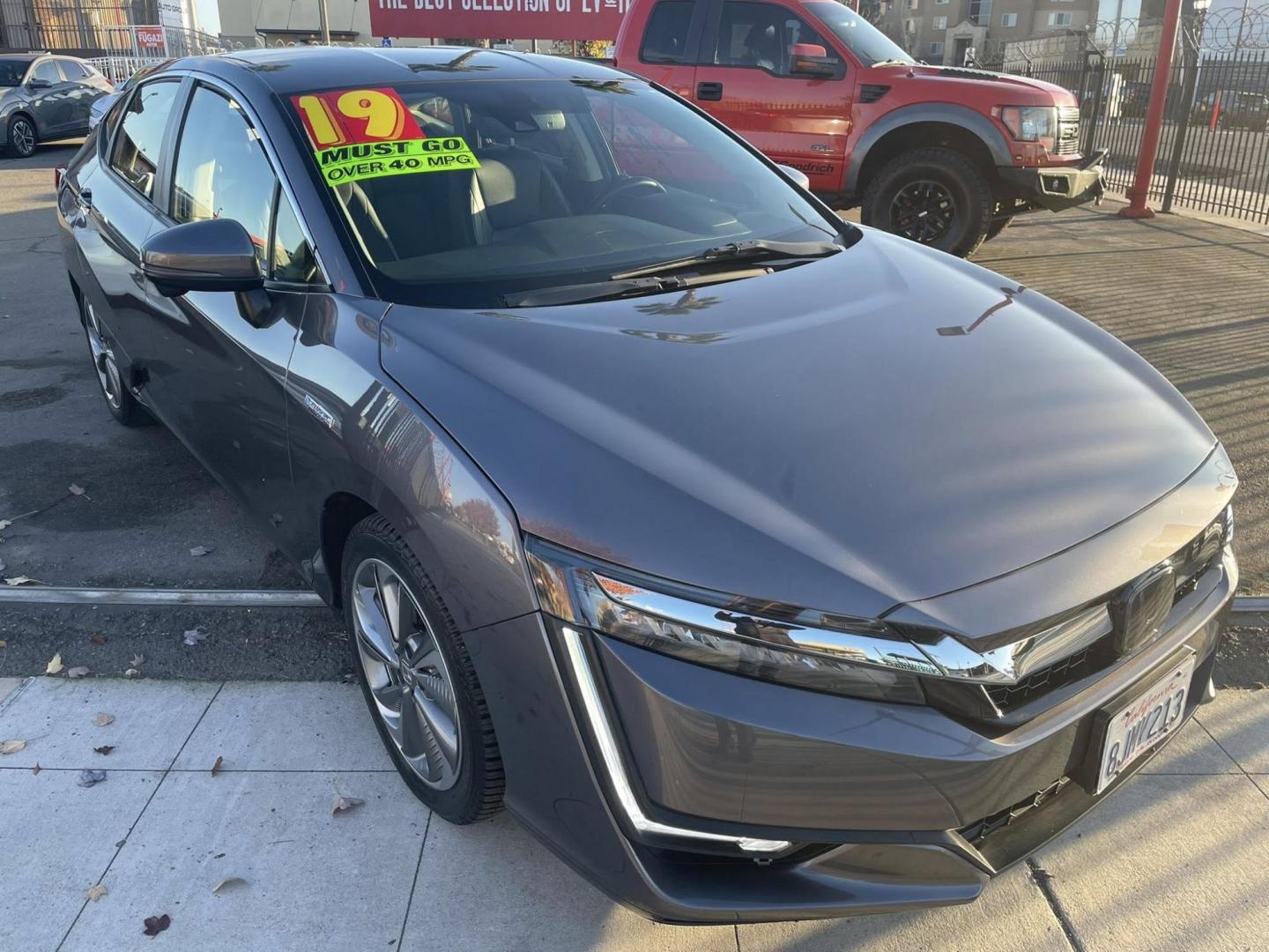 2019 Honda Clarity Touring Plug-In Hybrid (JHMZC5F32KC) with an 1.5L L4 DOHC 16V HYBRID engine, CVT transmission, located at 744 E Miner Ave, Stockton, CA, 95202, (209) 944-5770, 37.956863, -121.282082 - PLUS TAXES AND FEES - Photo#0