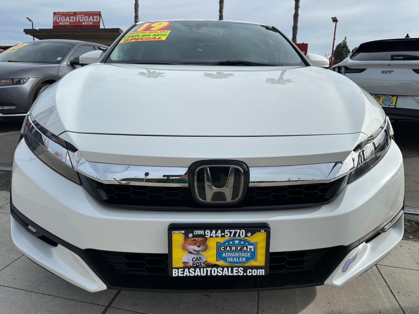 2019 Honda Clarity Plug-In Hybrid (JHMZC5F18KC) with an 1.5L L4 DOHC 16V HYBRID engine, CVT transmission, located at 744 E Miner Ave, Stockton, CA, 95202, (209) 944-5770, 37.956863, -121.282082 - Photo#2