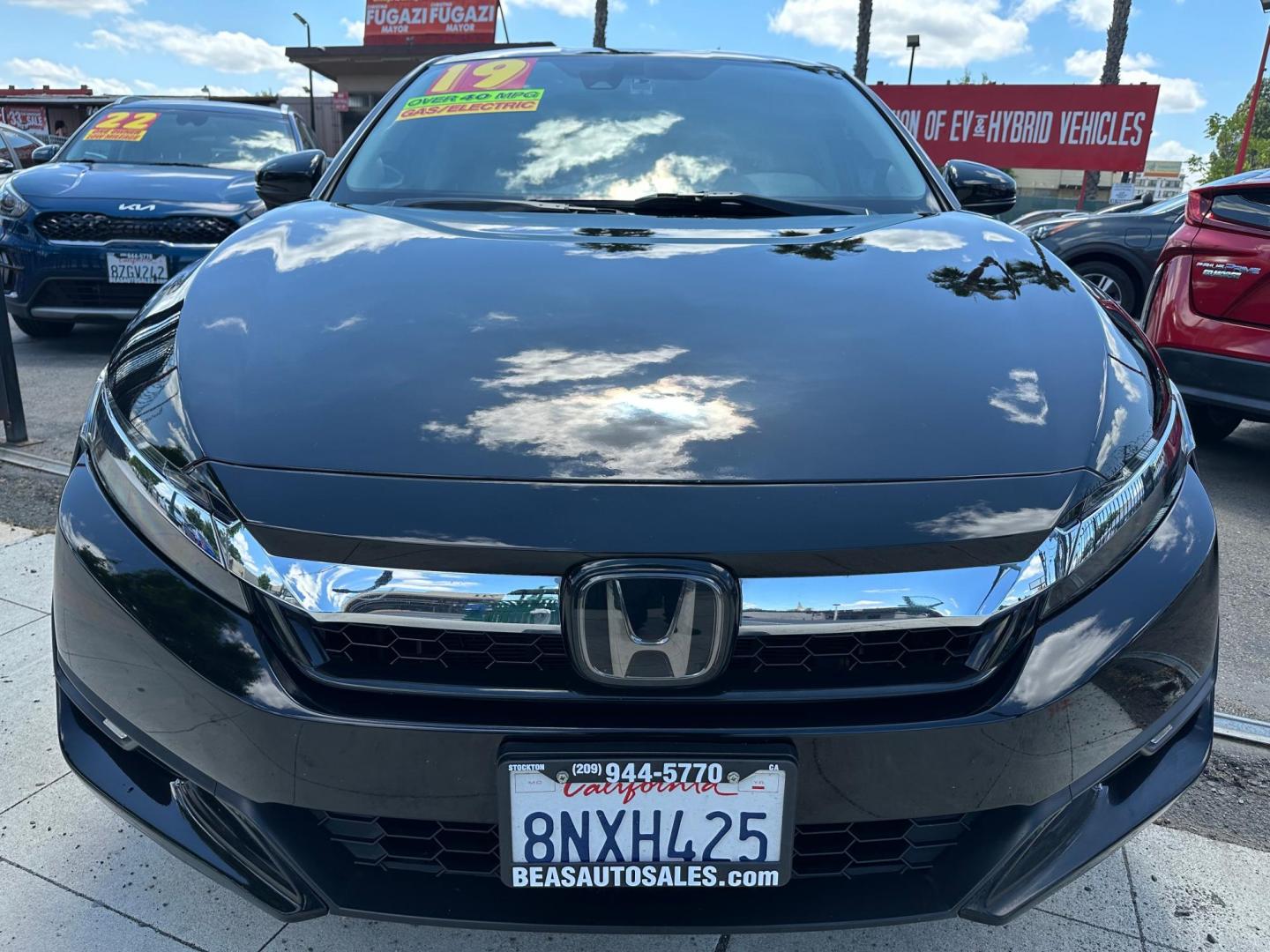 2019 Honda Clarity Plug-In Hybrid (JHMZC5F11KC) with an 1.5L L4 DOHC 16V HYBRID engine, CVT transmission, located at 744 E Miner Ave, Stockton, CA, 95202, (209) 944-5770, 37.956863, -121.282082- Photo#2