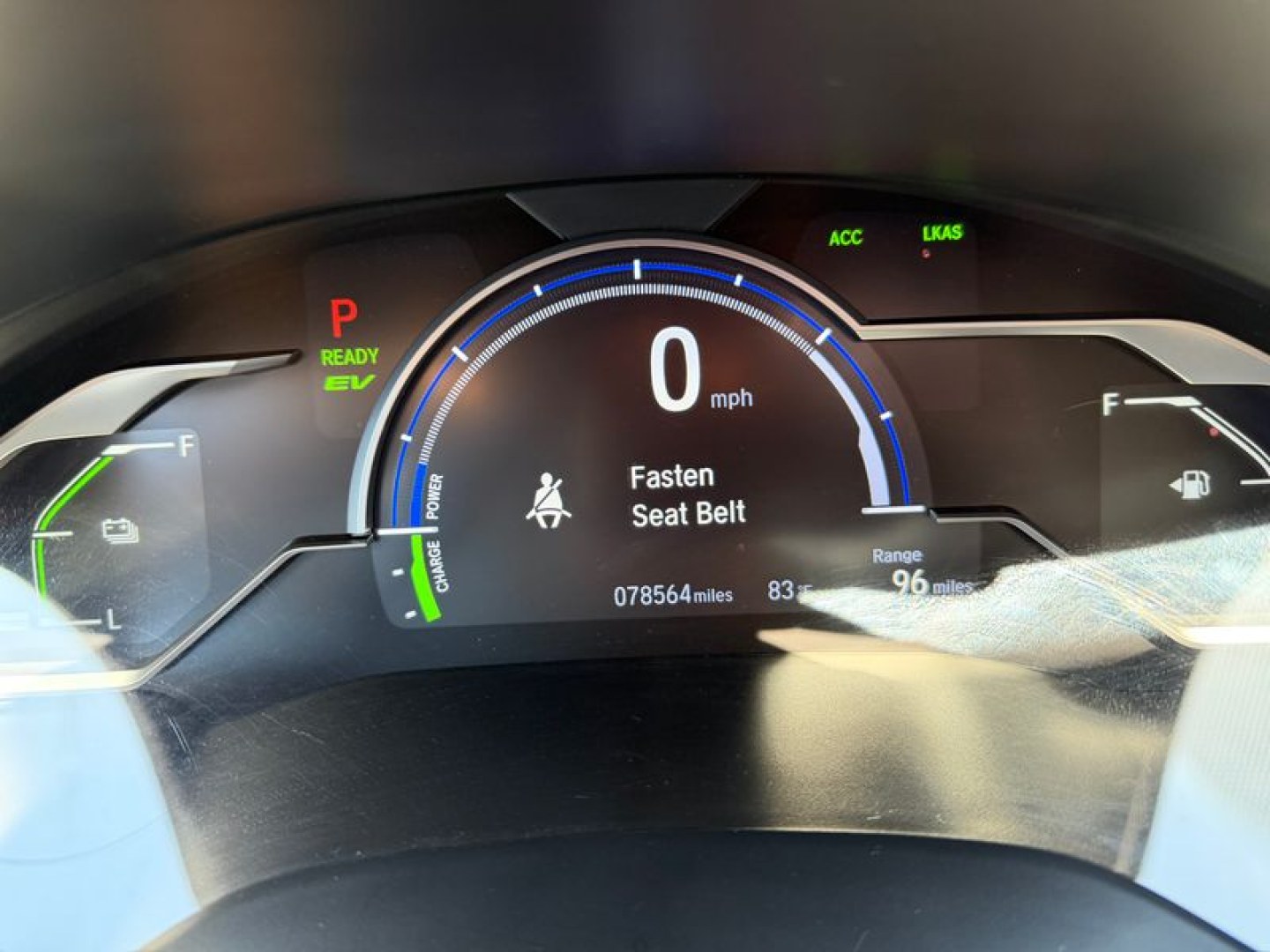 2019 Honda Clarity Touring Plug-In Hybrid (JHMZC5F38KC) with an 1.5L L4 DOHC 16V HYBRID engine, CVT transmission, located at 744 E Miner Ave, Stockton, CA, 95202, (209) 944-5770, 37.956863, -121.282082- Photo#13