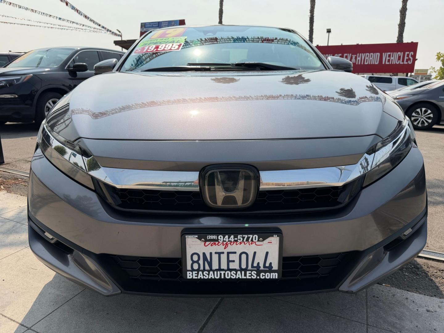 2019 Honda Clarity Plug-In Hybrid (JHMZC5F10KC) with an 1.5L L4 DOHC 16V HYBRID engine, CVT transmission, located at 744 E Miner Ave, Stockton, CA, 95202, (209) 944-5770, 37.956863, -121.282082- Photo#2