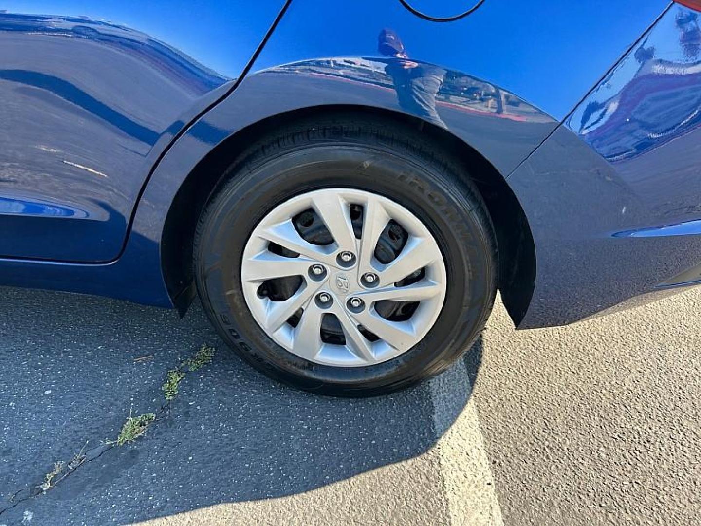 2019 BLUE Hyundai Elantra (5NPD74LF7KH) with an 4-Cyl 2.0 Liter engine, Automatic 6-Spd w/Shiftronic transmission, located at 412 Auto Vista Drive, Palmdale, 93551, (661) 945-0620, 34.592636, -118.136681- Photo#14
