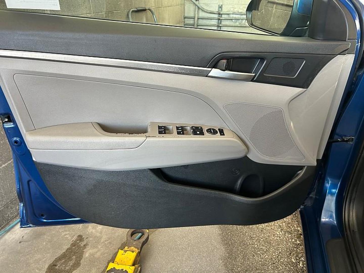 2019 BLUE Hyundai Elantra (5NPD74LF7KH) with an 4-Cyl 2.0 Liter engine, Automatic 6-Spd w/Shiftronic transmission, located at 412 Auto Vista Drive, Palmdale, 93551, (661) 945-0620, 34.592636, -118.136681- Photo#21