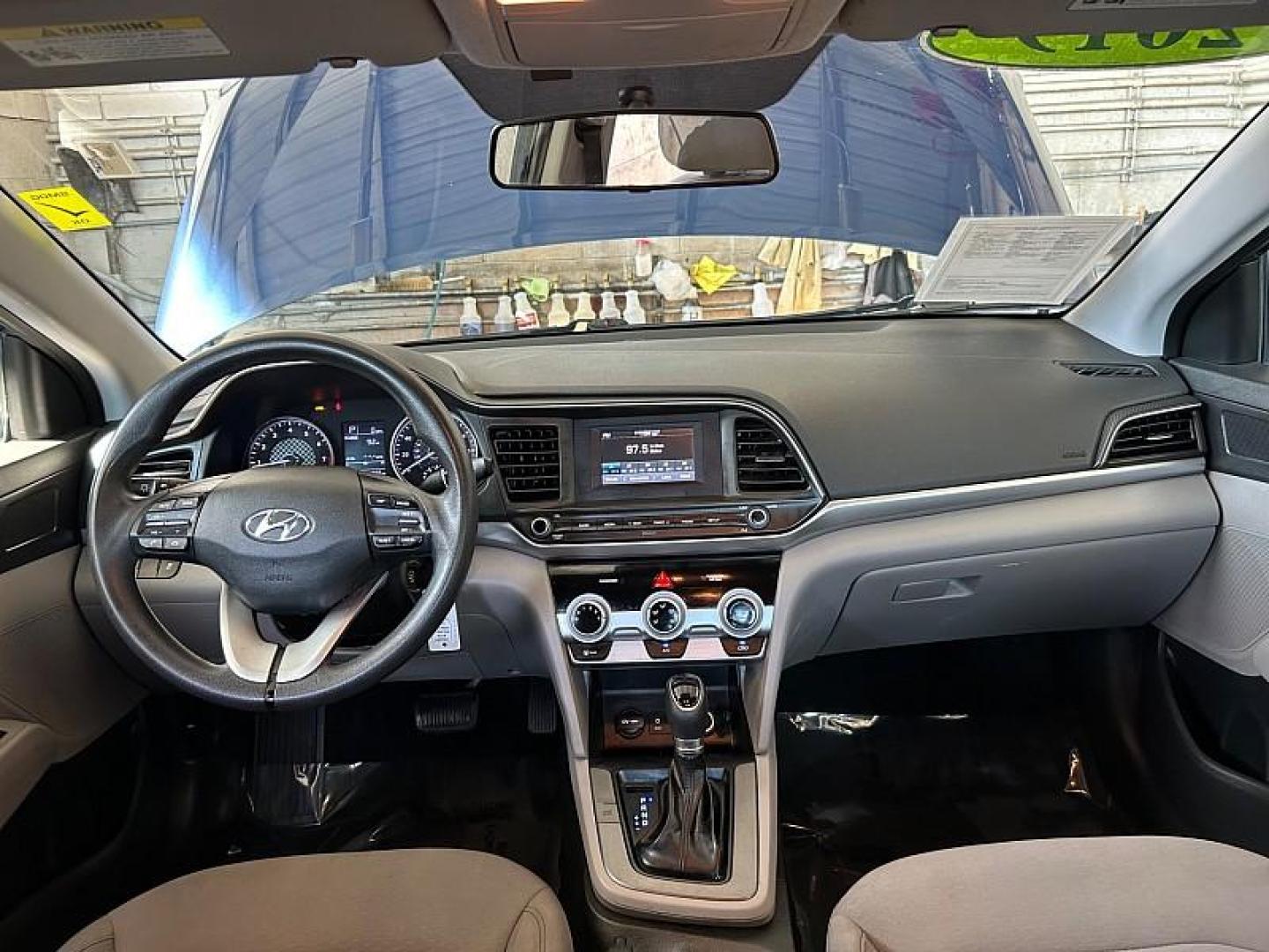 2019 BLUE Hyundai Elantra (5NPD74LF7KH) with an 4-Cyl 2.0 Liter engine, Automatic 6-Spd w/Shiftronic transmission, located at 412 Auto Vista Drive, Palmdale, 93551, (661) 945-0620, 34.592636, -118.136681- Photo#22