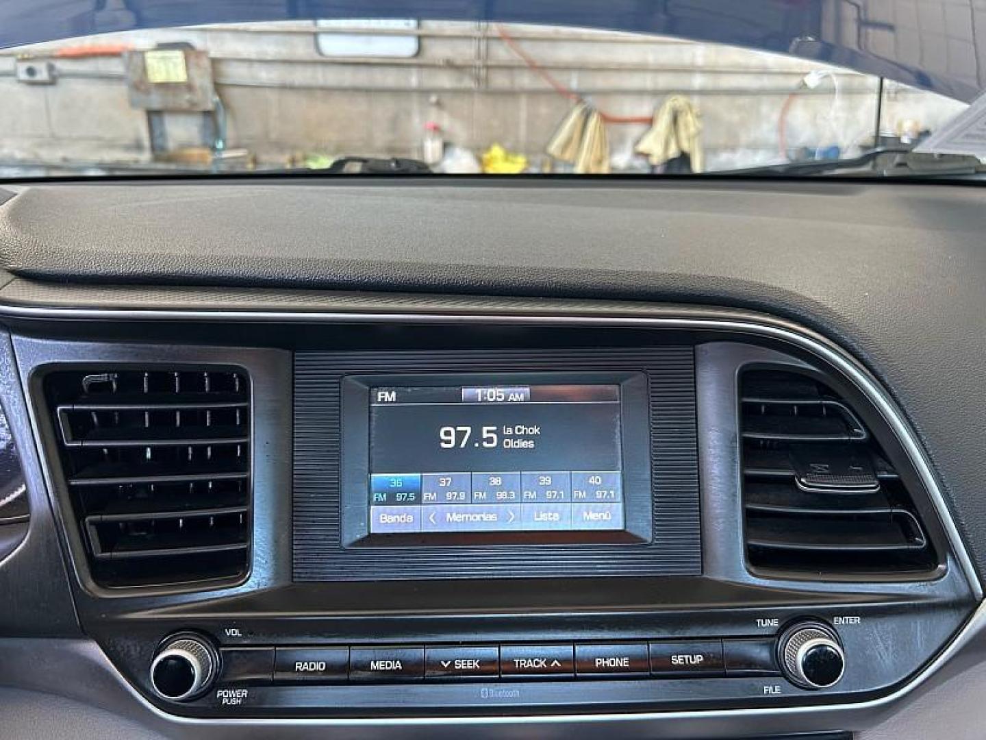 2019 BLUE Hyundai Elantra (5NPD74LF7KH) with an 4-Cyl 2.0 Liter engine, Automatic 6-Spd w/Shiftronic transmission, located at 412 Auto Vista Drive, Palmdale, 93551, (661) 945-0620, 34.592636, -118.136681- Photo#28