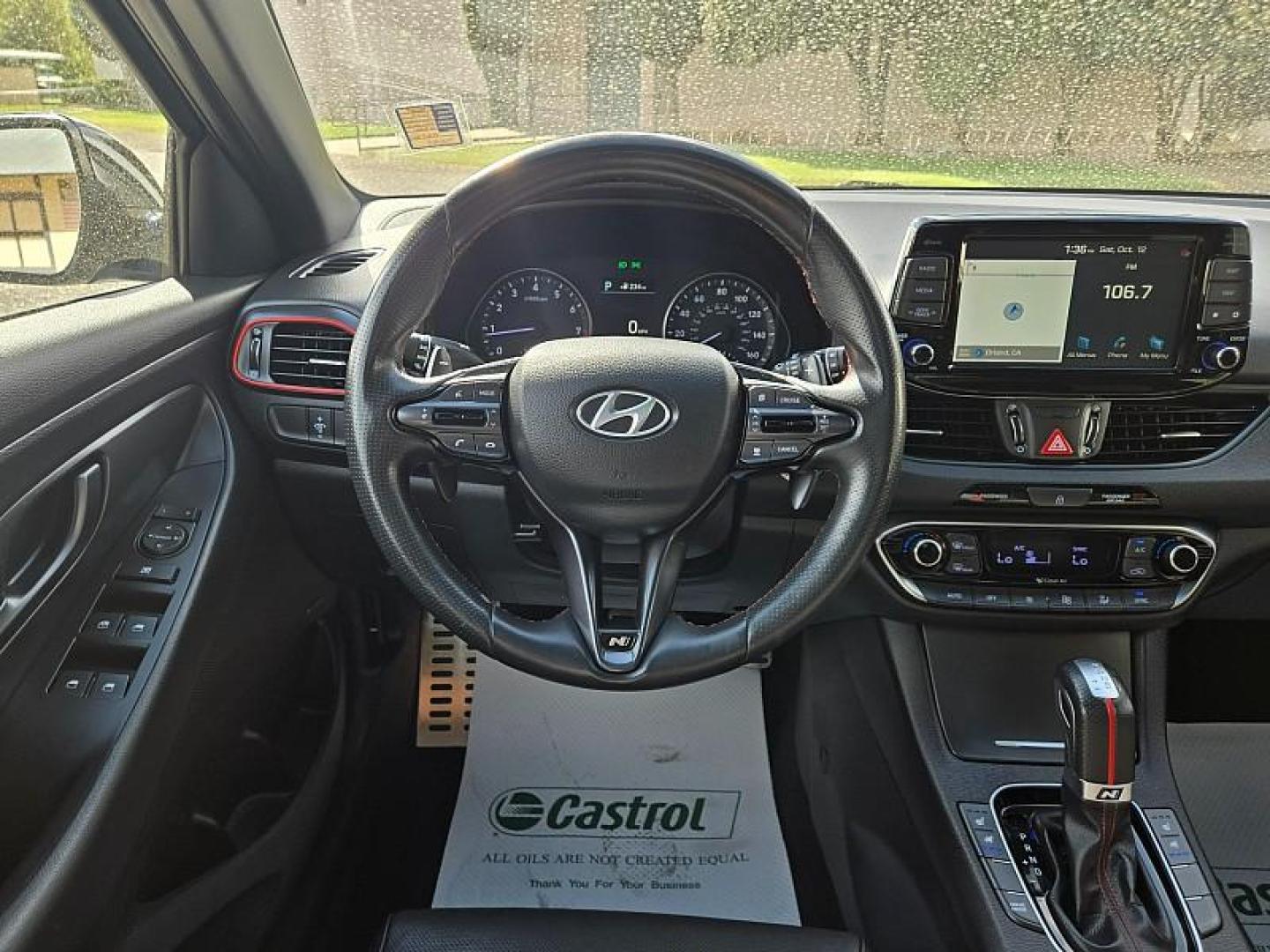 2019 SILVER Hyundai Elantra GT (KMHH55LC2KU) with an 4-Cyl Turbo 1.6 Liter engine, Automatic 7-Spd w/Dual-Clutch transmission, located at 246 E Walker St., Orland, 95963, (530) 865-5800, 39.747589, -122.178398 - Photo#22