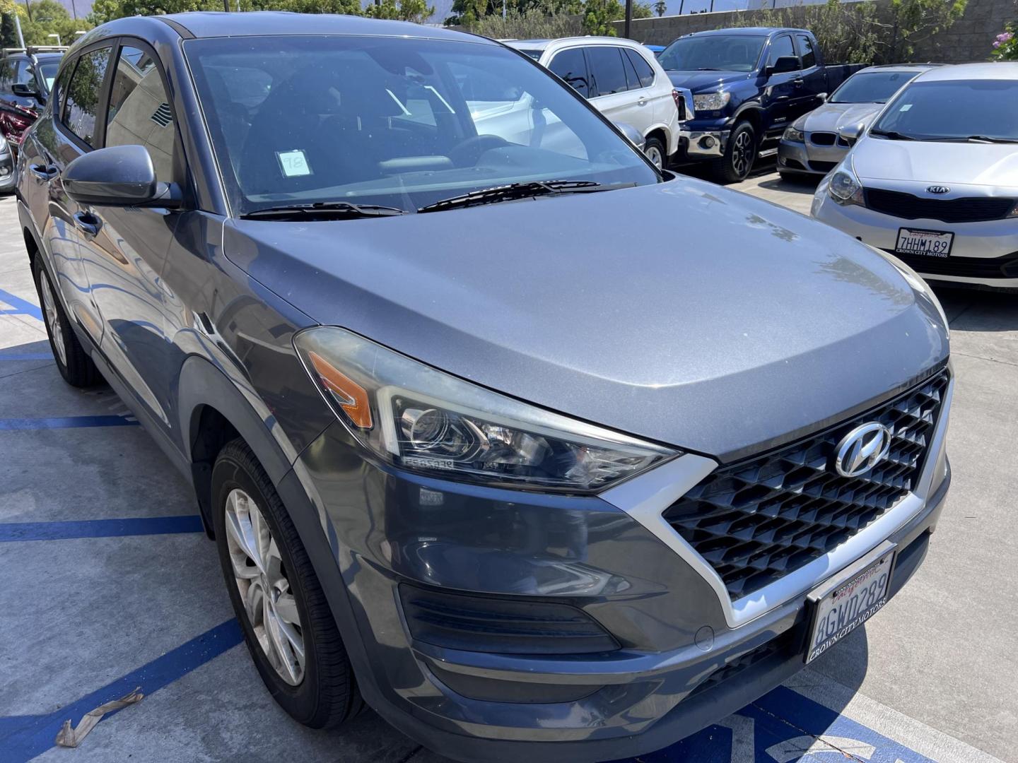 2019 Coliseum Gray /Black Hyundai Tucson SE (KM8J23A48KU) with an 2.0L L4 DOHC 16V engine, 6A transmission, located at 30 S. Berkeley Avenue, Pasadena, CA, 91107, (626) 248-7567, 34.145447, -118.109398 - ? 2019 Hyundai Tucson SE – Affordable, Reliable, and BHPH Friendly! VIN: KM8J23A48KU859863 Offered By: Crown City Motors, Pasadena, CA Financing Options: Buy Here Pay Here | No Credit Check | $500 Down OAC Looking for a dependable SUV with modern features, great gas mileage, and flexible fin - Photo#6