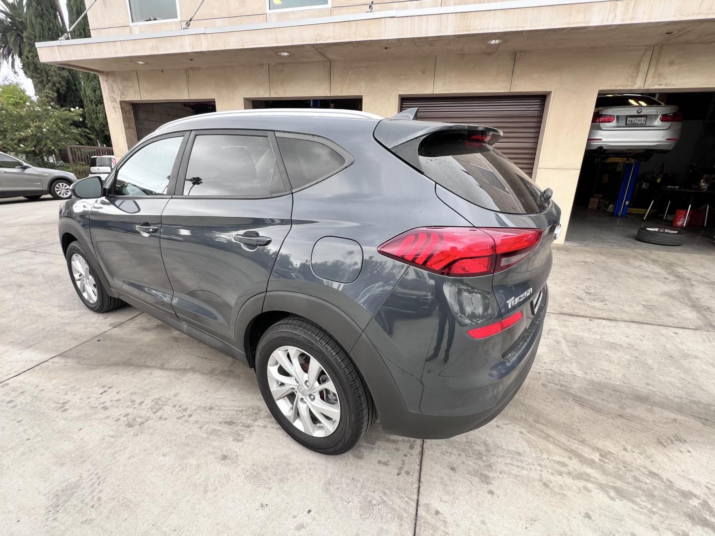 2019 Gray /BLACK Hyundai Tucson SEL (KM8J33A4XKU) with an 2.0L L4 DOHC 16V engine, 6A transmission, located at 30 S. Berkeley Avenue, Pasadena, CA, 91107, (626) 248-7567, 34.145447, -118.109398 - Crown City Motors is a used “Buy Here Pay Here” car dealer in Pasadena CA. “Buy Here Pay Here” financing, means that when you purchase your vehicle from our dealership, that you make the payments to the dealership as well. We do not need the banks approval to get you approved for a used auto - Photo#2