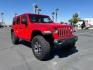 2019 RED Jeep Wrangler Unlimited (1C4HJXFG6KW) with an 6-Cyl 3.6 Liter engine, Automatic transmission, located at 412 Auto Vista Drive, Palmdale, 93551, (661) 945-0620, 34.592636, -118.136681 - Photo#0