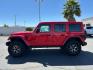 2019 RED Jeep Wrangler Unlimited (1C4HJXFG6KW) with an 6-Cyl 3.6 Liter engine, Automatic transmission, located at 412 Auto Vista Drive, Palmdale, 93551, (661) 945-0620, 34.592636, -118.136681 - Photo#1