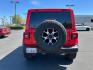 2019 RED Jeep Wrangler Unlimited (1C4HJXFG6KW) with an 6-Cyl 3.6 Liter engine, Automatic transmission, located at 412 Auto Vista Drive, Palmdale, 93551, (661) 945-0620, 34.592636, -118.136681 - Photo#7