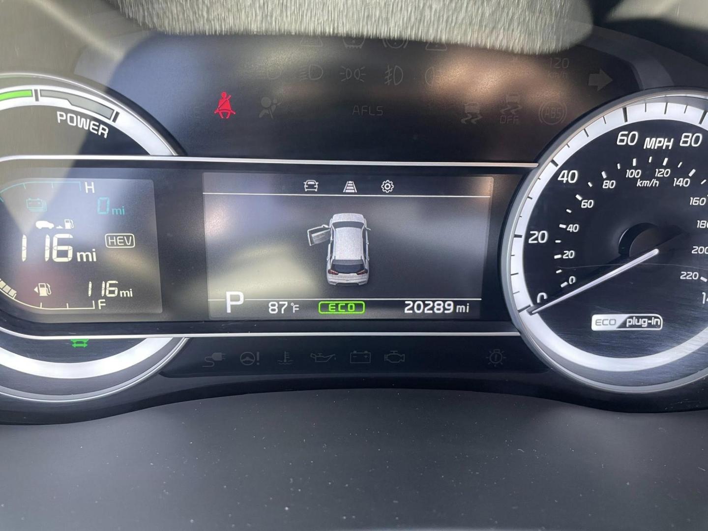 2019 Kia Niro Plug In Hybrid LX (KNDCM3LD5K5) , 6A transmission, located at 744 E Miner Ave, Stockton, CA, 95202, (209) 944-5770, 37.956863, -121.282082 - PLUS TAXES AND FEES NO CHARGER AVAILABLE - Photo#8
