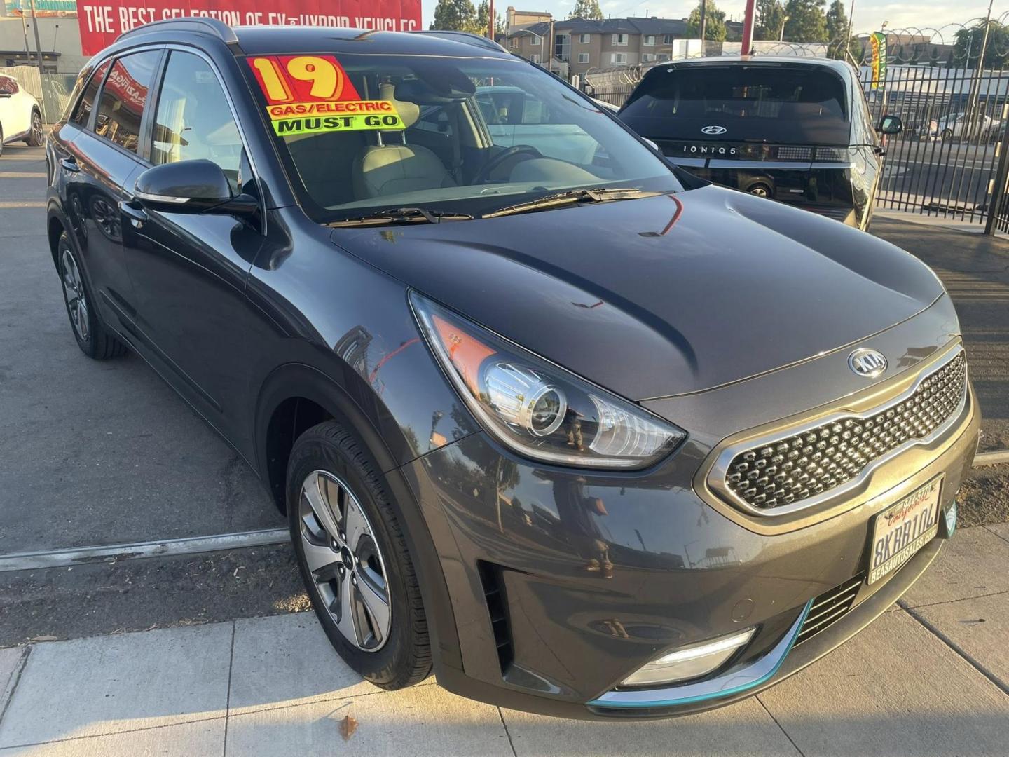 2019 Kia Niro Plug In Hybrid EX (KNDCD3LD8K5) , 6A transmission, located at 744 E Miner Ave, Stockton, CA, 95202, (209) 944-5770, 37.956863, -121.282082 - PLUS TAXES AND FEES NO CHARGER AVAILABLE - Photo#0