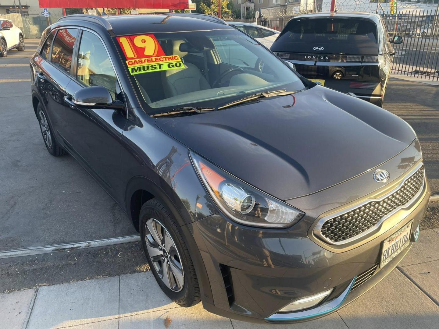2019 Kia Niro Plug In Hybrid EX (KNDCD3LD8K5) , 6A transmission, located at 744 E Miner Ave, Stockton, CA, 95202, (209) 944-5770, 37.956863, -121.282082 - PLUS TAXES AND FEES NO CHARGER AVAILABLE - Photo#1