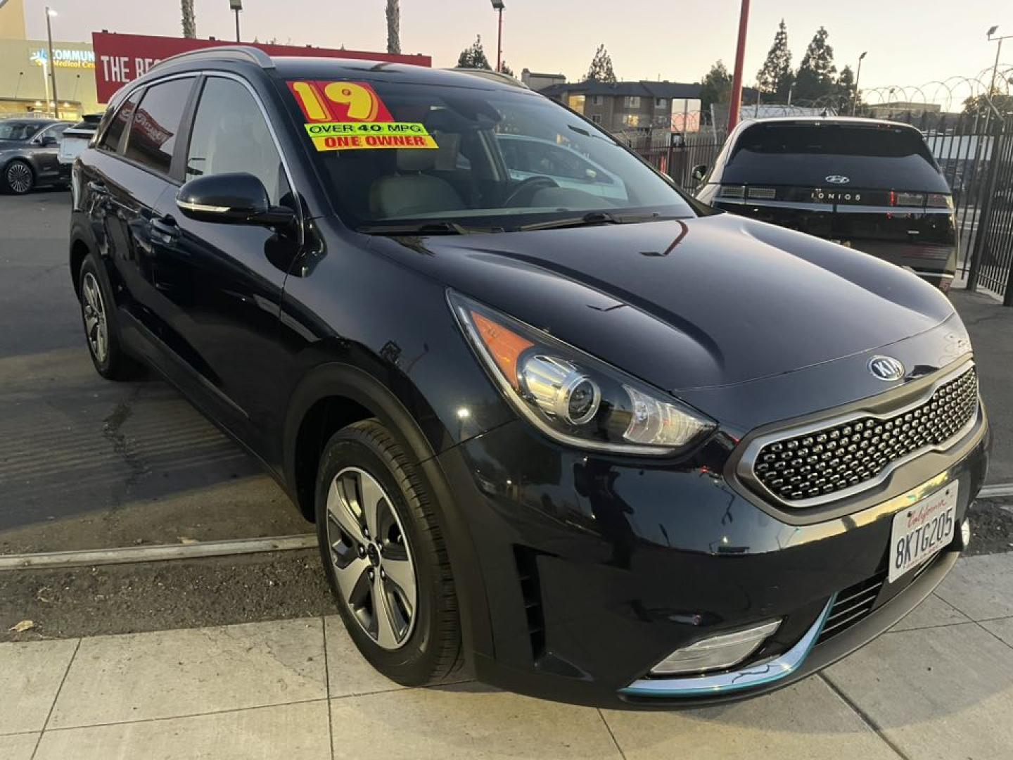 2019 Kia Niro Plug In Hybrid EX (KNDCD3LD5K5) , 6A transmission, located at 744 E Miner Ave, Stockton, CA, 95202, (209) 944-5770, 37.956863, -121.282082 - PLUS TAXES AND FEES NO CHARGER AVAILABLE - Photo#0