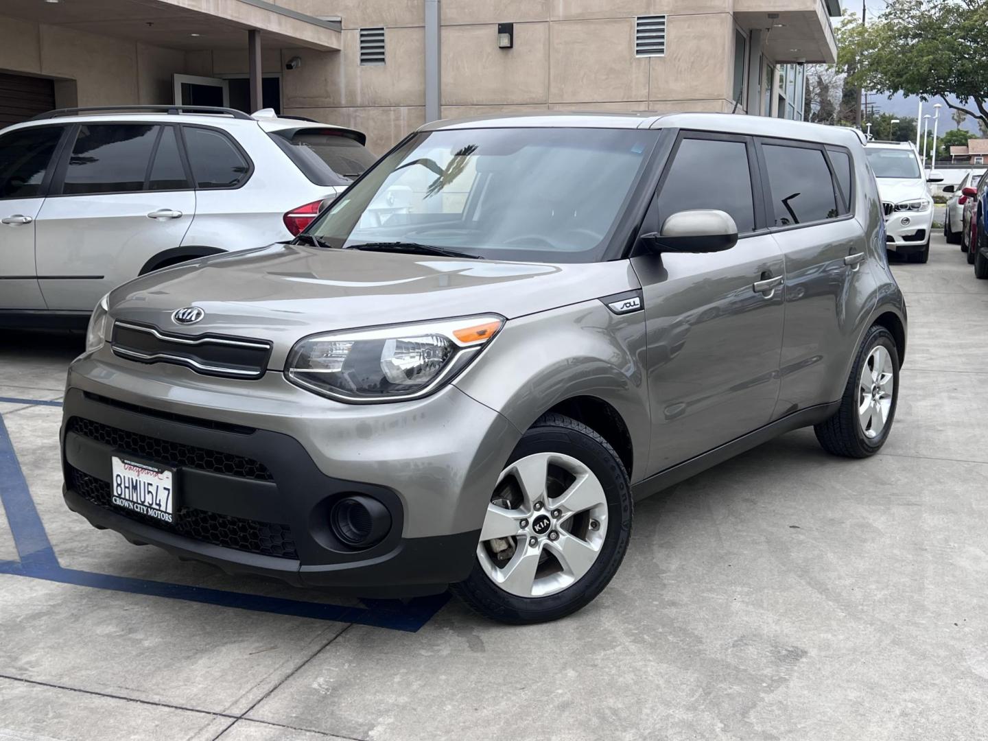 2019 Gray /black Kia Soul Base 6M (KNDJN2A20K7) with an 1.6L L4 DOHC 16V engine, 6M transmission, located at 30 S. Berkeley Avenue, Pasadena, CA, 91107, (626) 248-7567, 34.145447, -118.109398 - Crown City Motors is a used “Buy Here Pay Here” car dealer in Pasadena CA. “Buy Here Pay Here” financing, means that when you purchase your vehicle from our dealership, that you make the payments to the dealership as well. We do not need the banks approval to get you approved for a used auto - Photo#0