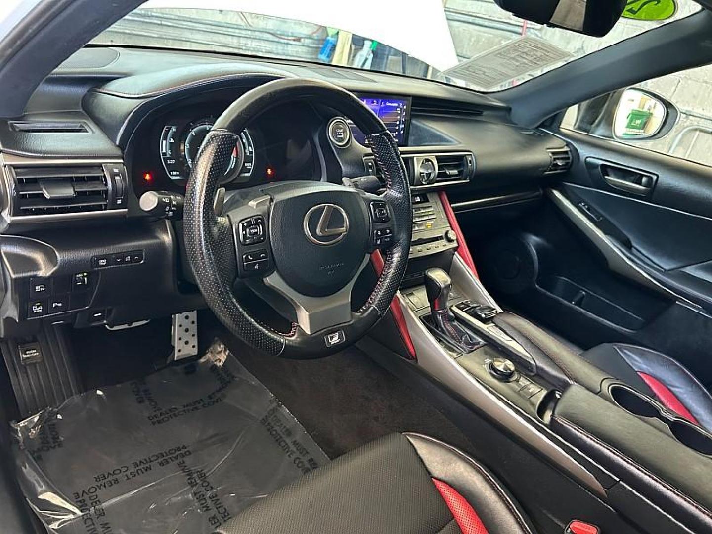 2019 WHITE Lexus IS (JTHBA1D28K5) with an 4-Cyl Turbo 2.0 Liter engine, Automatic 8-Spd Sport w/Direct Shift transmission, located at 412 Auto Vista Drive, Palmdale, 93551, (661) 945-0620, 34.592636, -118.136681 - Photo#17