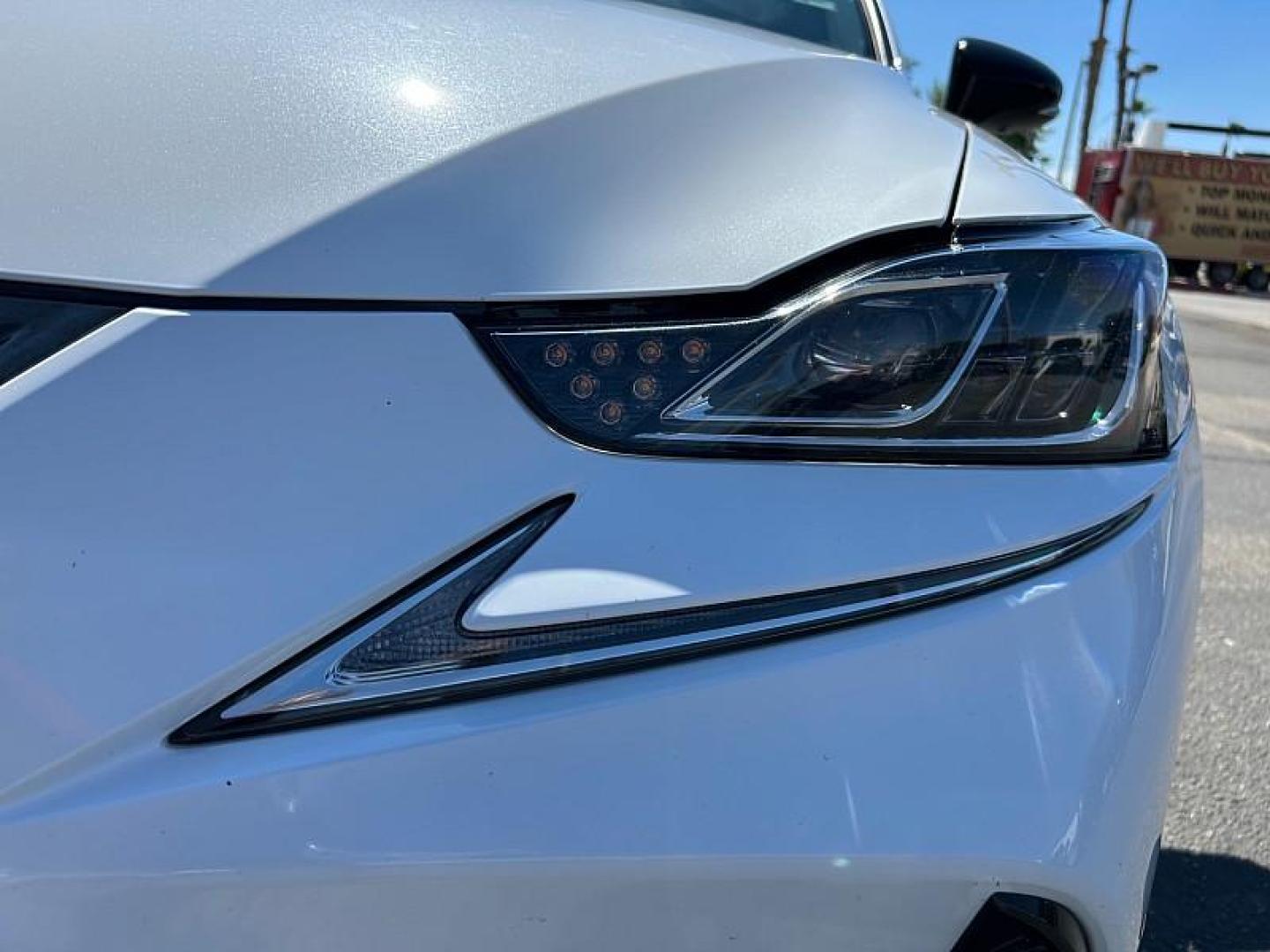 2019 WHITE Lexus IS (JTHBA1D28K5) with an 4-Cyl Turbo 2.0 Liter engine, Automatic 8-Spd Sport w/Direct Shift transmission, located at 412 Auto Vista Drive, Palmdale, 93551, (661) 945-0620, 34.592636, -118.136681 - Photo#12
