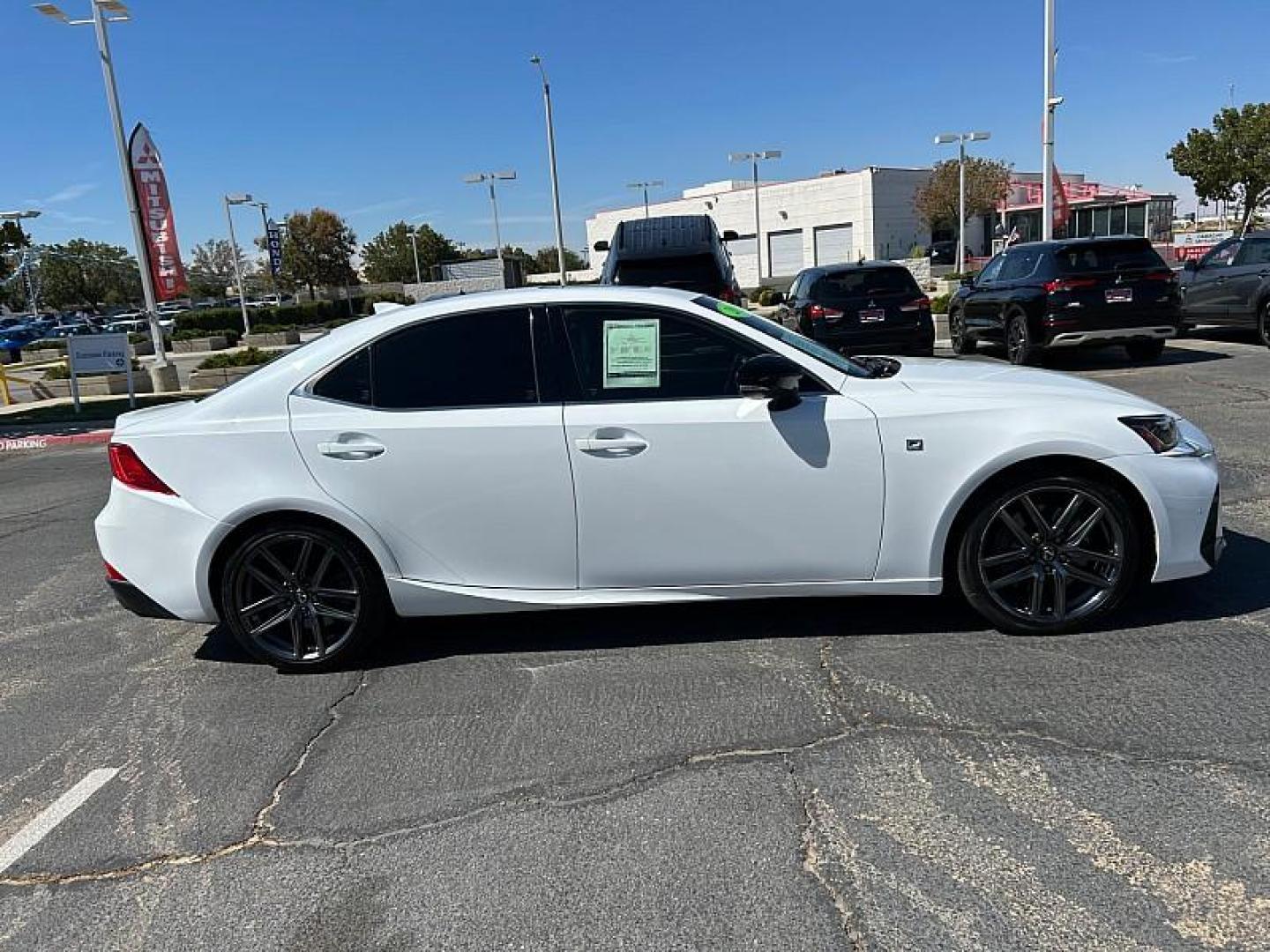2019 WHITE Lexus IS (JTHBA1D28K5) with an 4-Cyl Turbo 2.0 Liter engine, Automatic 8-Spd Sport w/Direct Shift transmission, located at 412 Auto Vista Drive, Palmdale, 93551, (661) 945-0620, 34.592636, -118.136681 - Photo#7