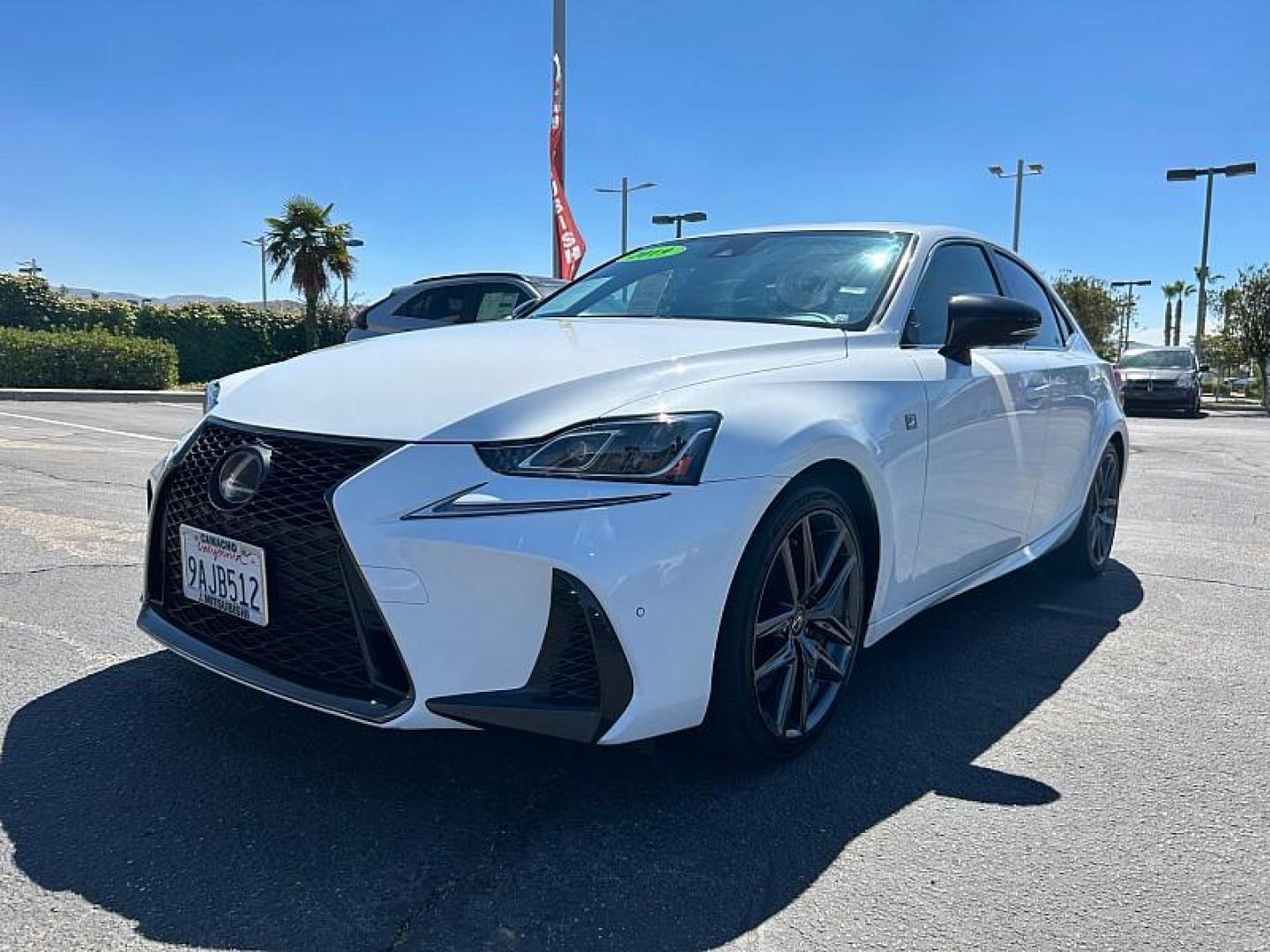 2019 WHITE Lexus IS (JTHBA1D28K5) with an 4-Cyl Turbo 2.0 Liter engine, Automatic 8-Spd Sport w/Direct Shift transmission, located at 412 Auto Vista Drive, Palmdale, 93551, (661) 945-0620, 34.592636, -118.136681 - Photo#2
