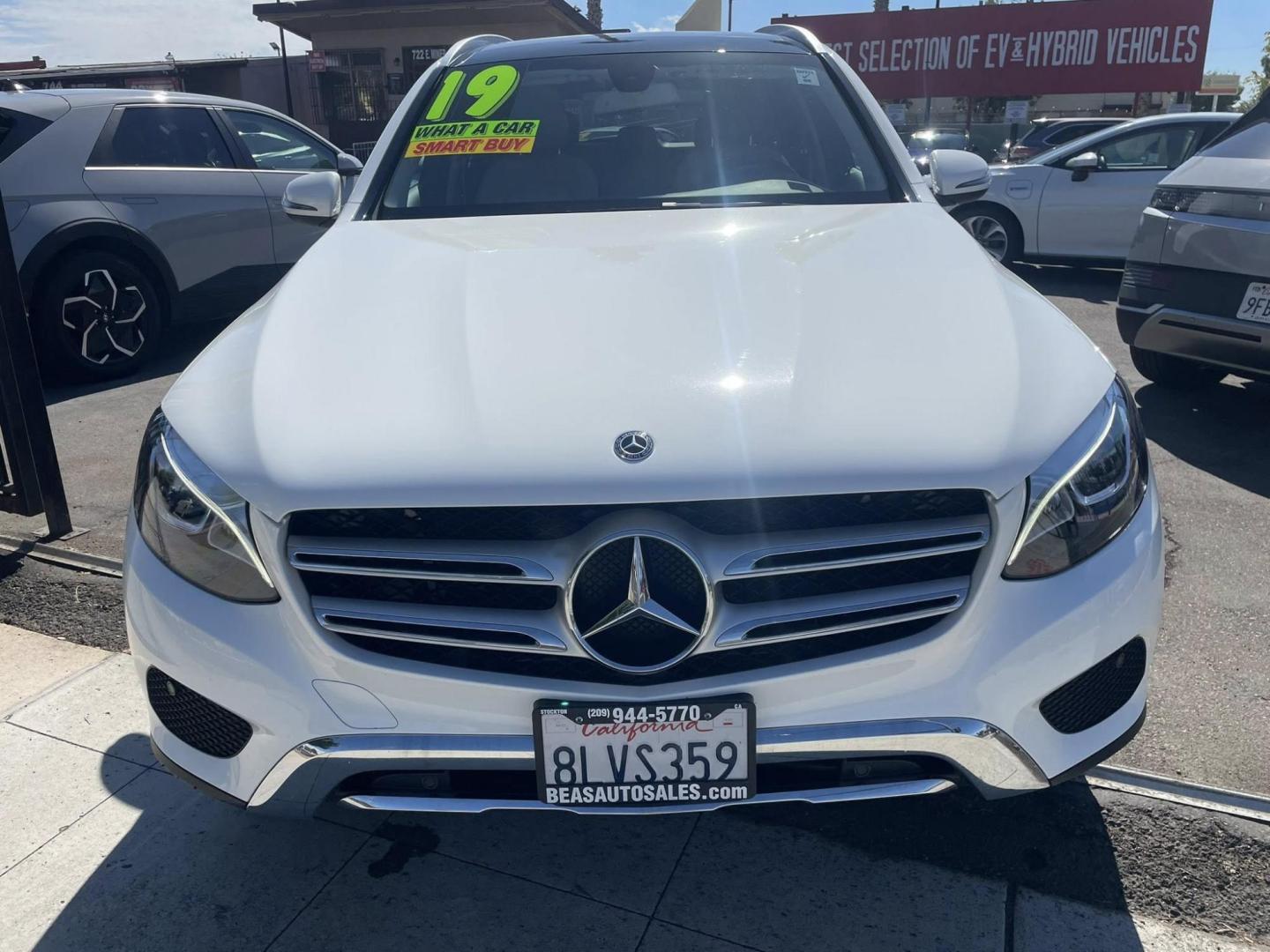 2019 Mercedes-Benz GLC-Class GLC 350e 4MATIC (WDC0G5EB3KF) with an 2.0L L4 DOHC 16V HYBRID engine, 7A transmission, located at 744 E Miner Ave, Stockton, CA, 95202, (209) 944-5770, 37.956863, -121.282082 - PLUS TAXES AND FEES NO CHARGER AVAILABLE - Photo#2