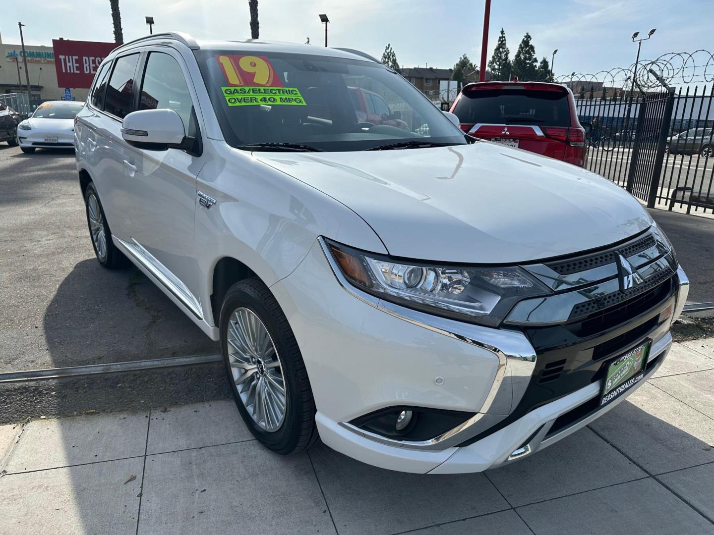 2019 Mitsubishi Outlander PHEV GT (JA4J24A50KZ) with an 2.0L L4 DOHC 16V HYBRID engine, 1A transmission, located at 744 E Miner Ave, Stockton, CA, 95202, (209) 944-5770, 37.956863, -121.282082 - Photo#0