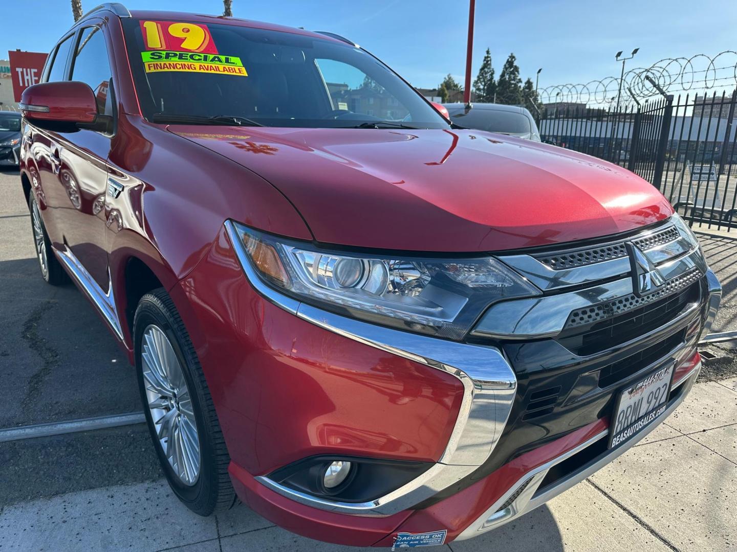 2019 Mitsubishi Outlander PHEV GT (JA4J24A59KZ) with an 2.0L L4 DOHC 16V HYBRID engine, 1A transmission, located at 744 E Miner Ave, Stockton, CA, 95202, (209) 944-5770, 37.956863, -121.282082 - Photo#0
