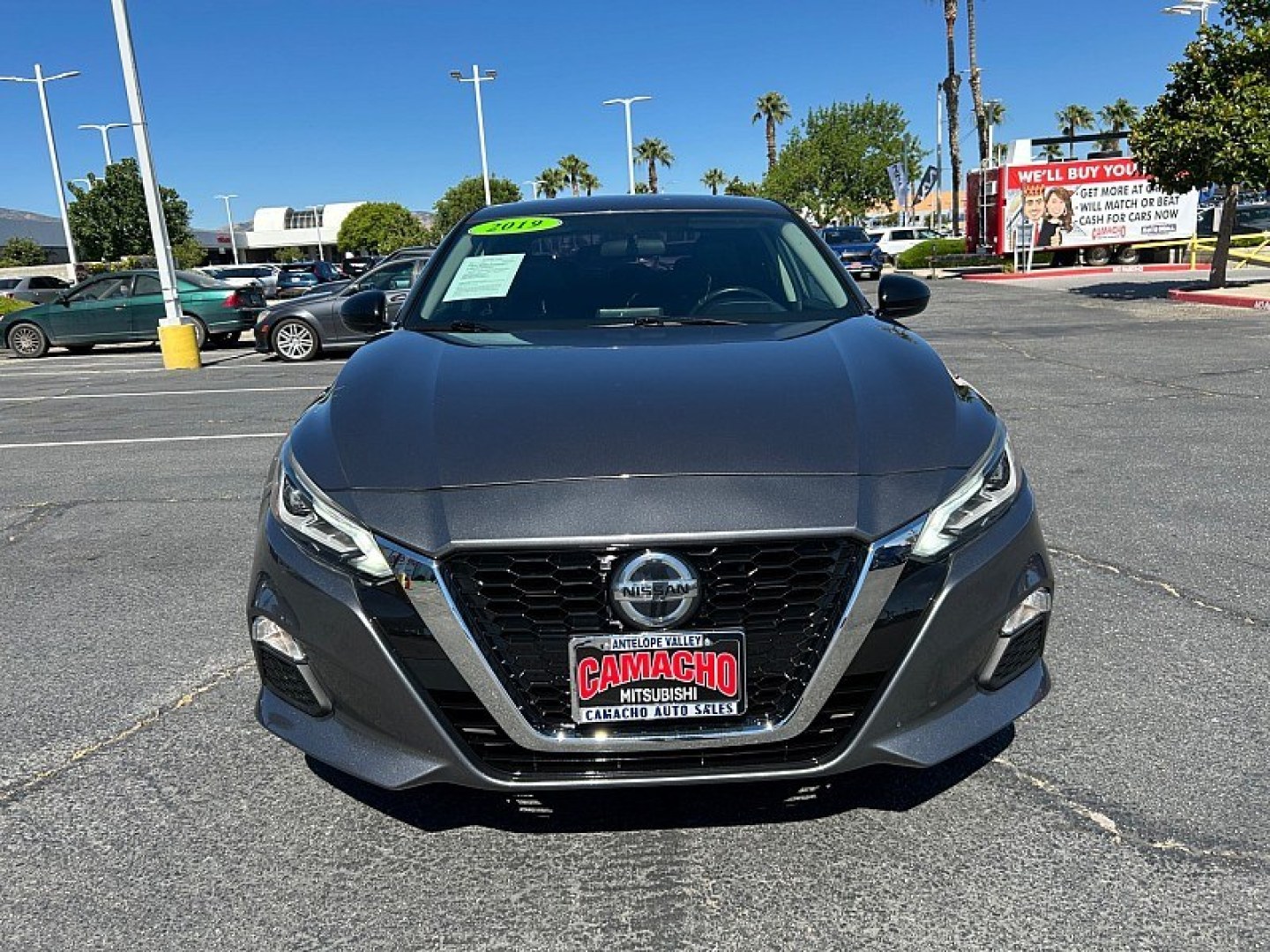 2019 Gray Nissan Altima (1N4BL4CV7KN) with an 4-Cyl 2.5 Liter engine, Automatic Xtronic CVT transmission, located at 412 Auto Vista Drive, Palmdale, 93551, (661) 945-0620, 34.592636, -118.136681- Photo#1
