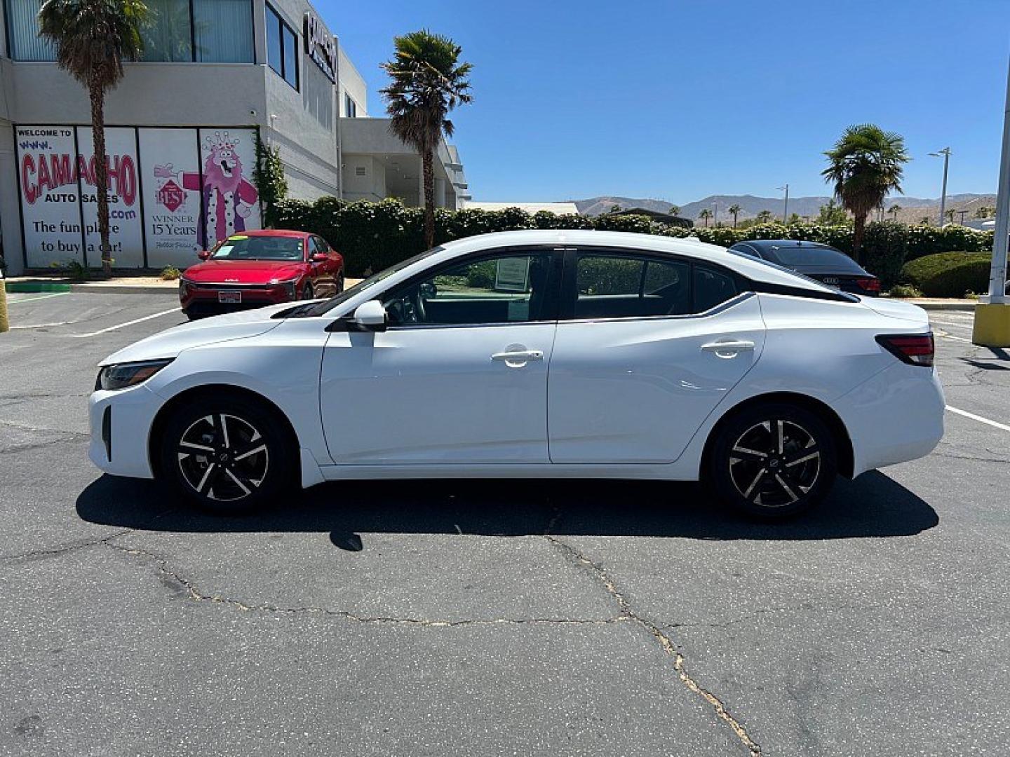 2019 White Tesla Model 3 (5YJ3E1EA6KF) with an AC Electric Motor engine, Single-Speed Fixed Gear transmission, located at 412 Auto Vista Drive, Palmdale, 93551, (661) 945-0620, 34.592636, -118.136681- Photo#5