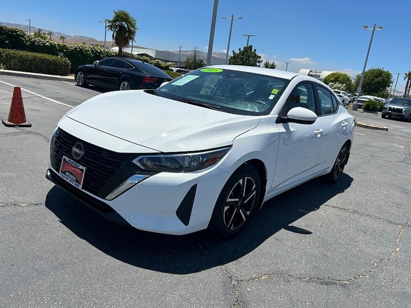 2019 White Tesla Model 3 (5YJ3E1EA6KF) with an AC Electric Motor engine, Single-Speed Fixed Gear transmission, located at 412 Auto Vista Drive, Palmdale, 93551, (661) 945-0620, 34.592636, -118.136681- Photo#6