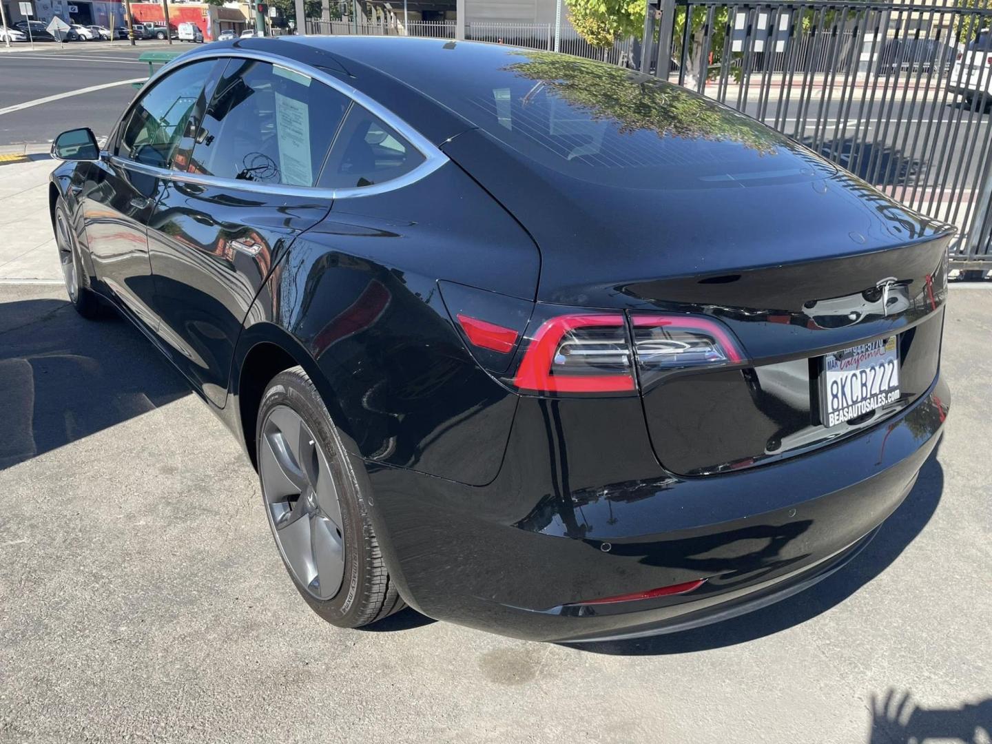 2019 Tesla Model 3 Base (5YJ3E1EA4KF) with an ELECTRIC engine, 1A transmission, located at 744 E Miner Ave, Stockton, CA, 95202, (209) 944-5770, 37.956863, -121.282082 - PLUS TAXES AND FEES NO CHARGER AVAILABLE - Photo#8